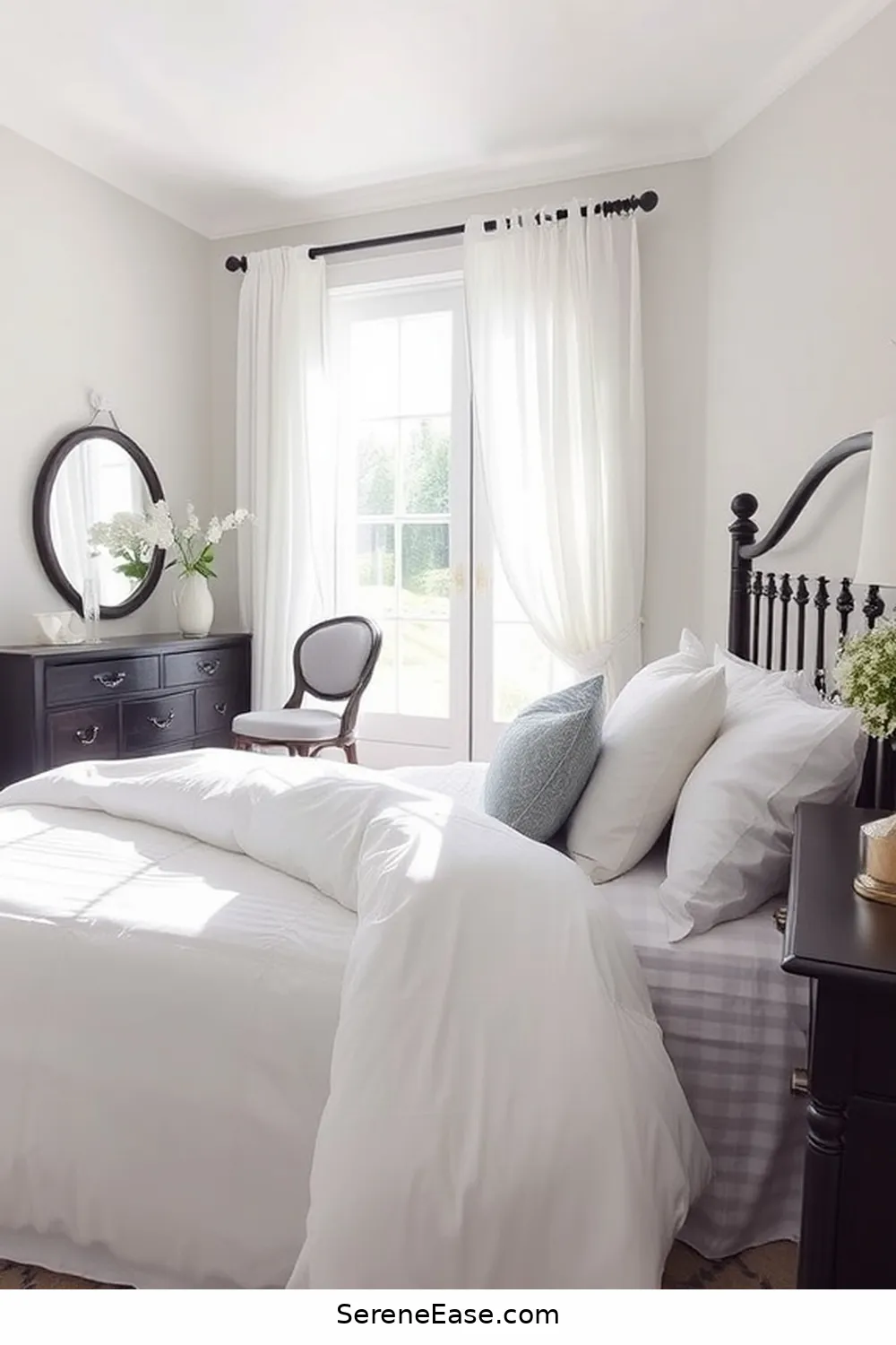 Achieve Black and White Coastal Bedroom Style 2 Understanding the Black and White Coastal Aesthetic for Achieve Black and White Coastal Bedroom Style