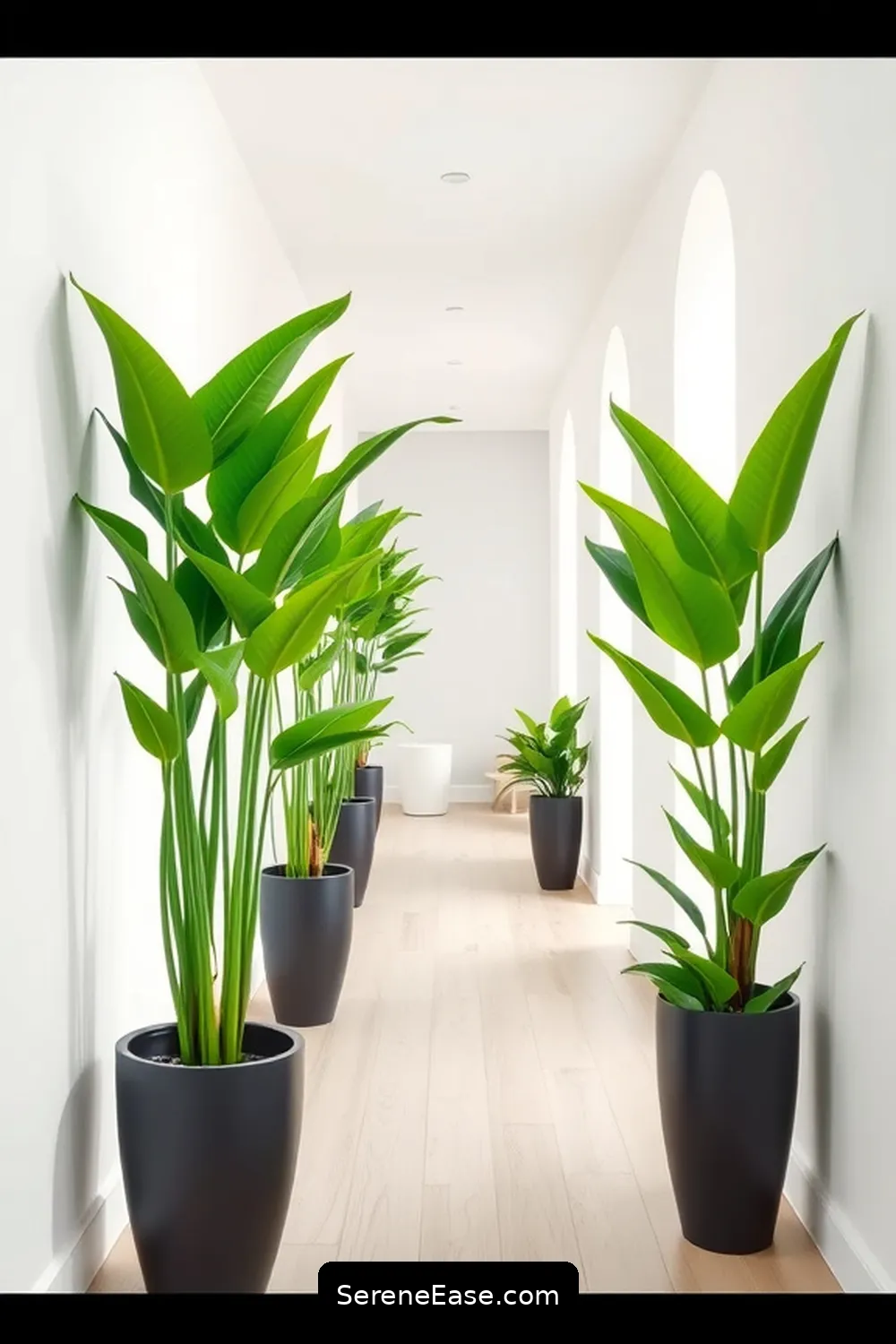 Achieve Bold Bright Minimalist Hallway Style 9 Adding Greenery for a Fresh Touch for Achieve Bold Bright Minimalist Hallway Style