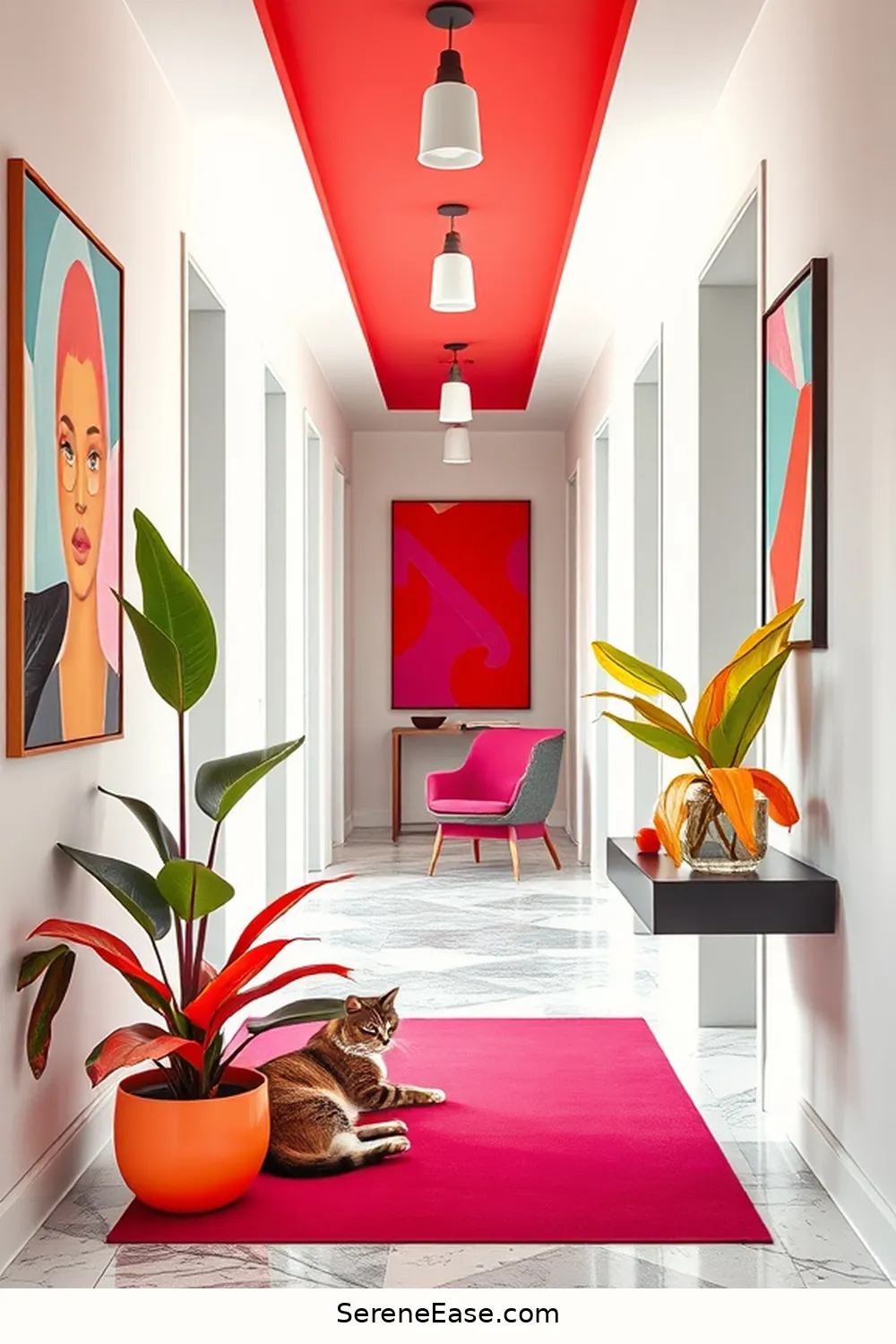 Achieve Bold Bright Minimalist Hallway Style 2 Understanding Minimalism in Hallway Design for Achieve Bold Bright Minimalist Hallway Style