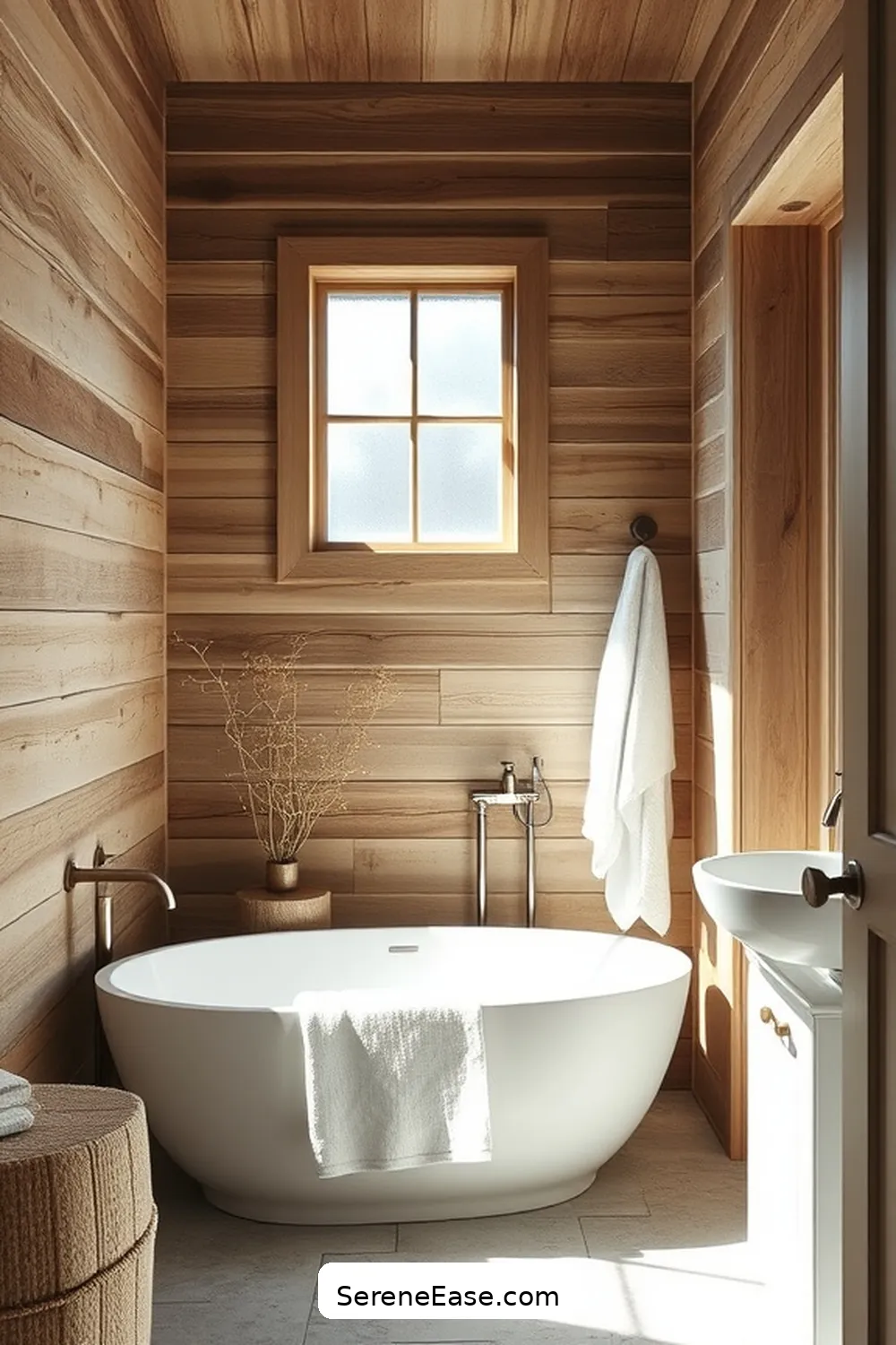 Achieve Neutral Tones in Your Modern Farmhouse Bathroom Style 3 Incorporating Textures and Materials for Achieve Neutral Tones in Your Modern Farmhouse Bathroom Style