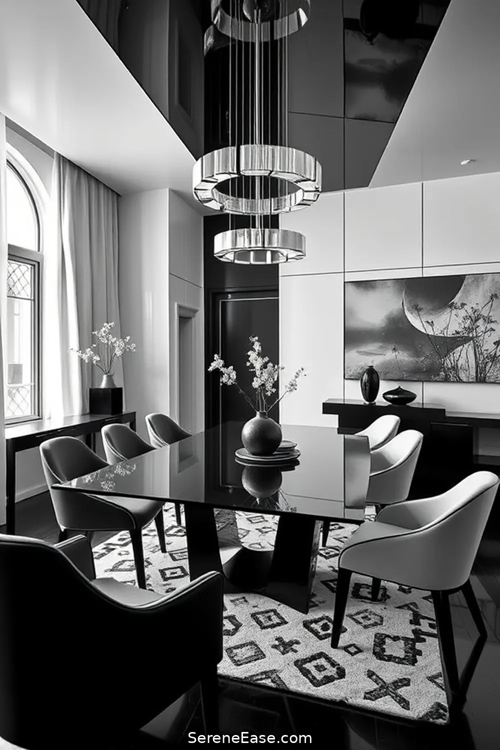 Achieve a Black and White Mid-Century Modern Dining Room Style 2 Understanding Mid-Century Modern Design Principles for Achieve a Black and White Mid-Century Modern Dining Room Style