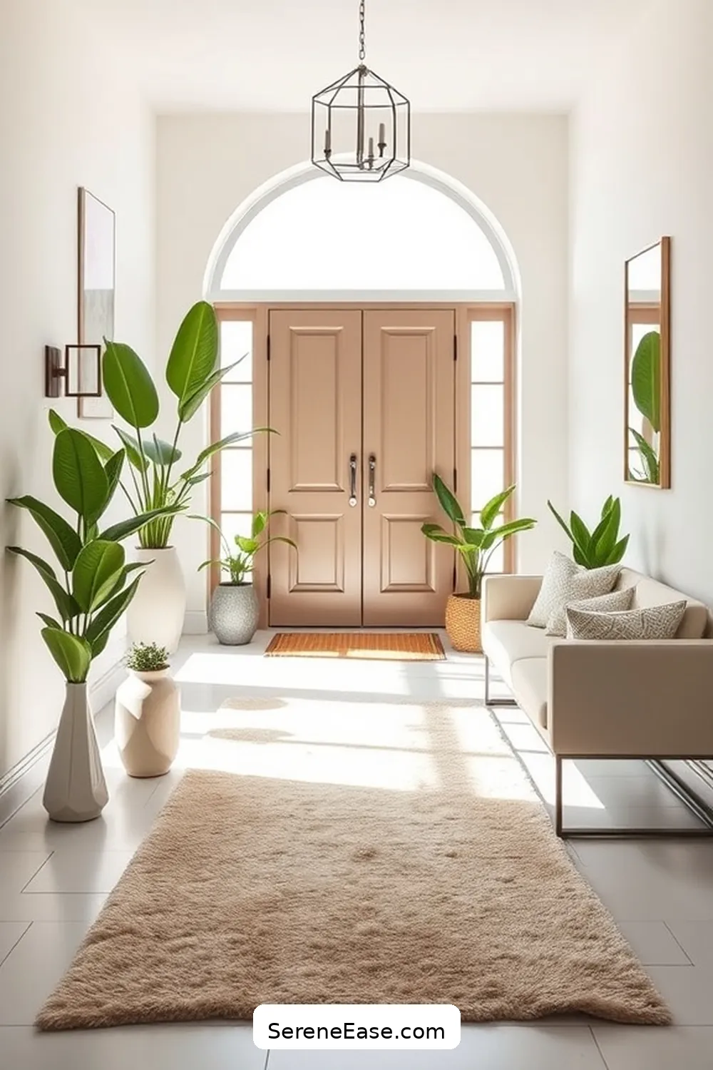 Achieve a Bold Bright Minimalist Entryway Style 6 Adding Decorative Touches for Achieve a Bold Bright Minimalist Entryway Style