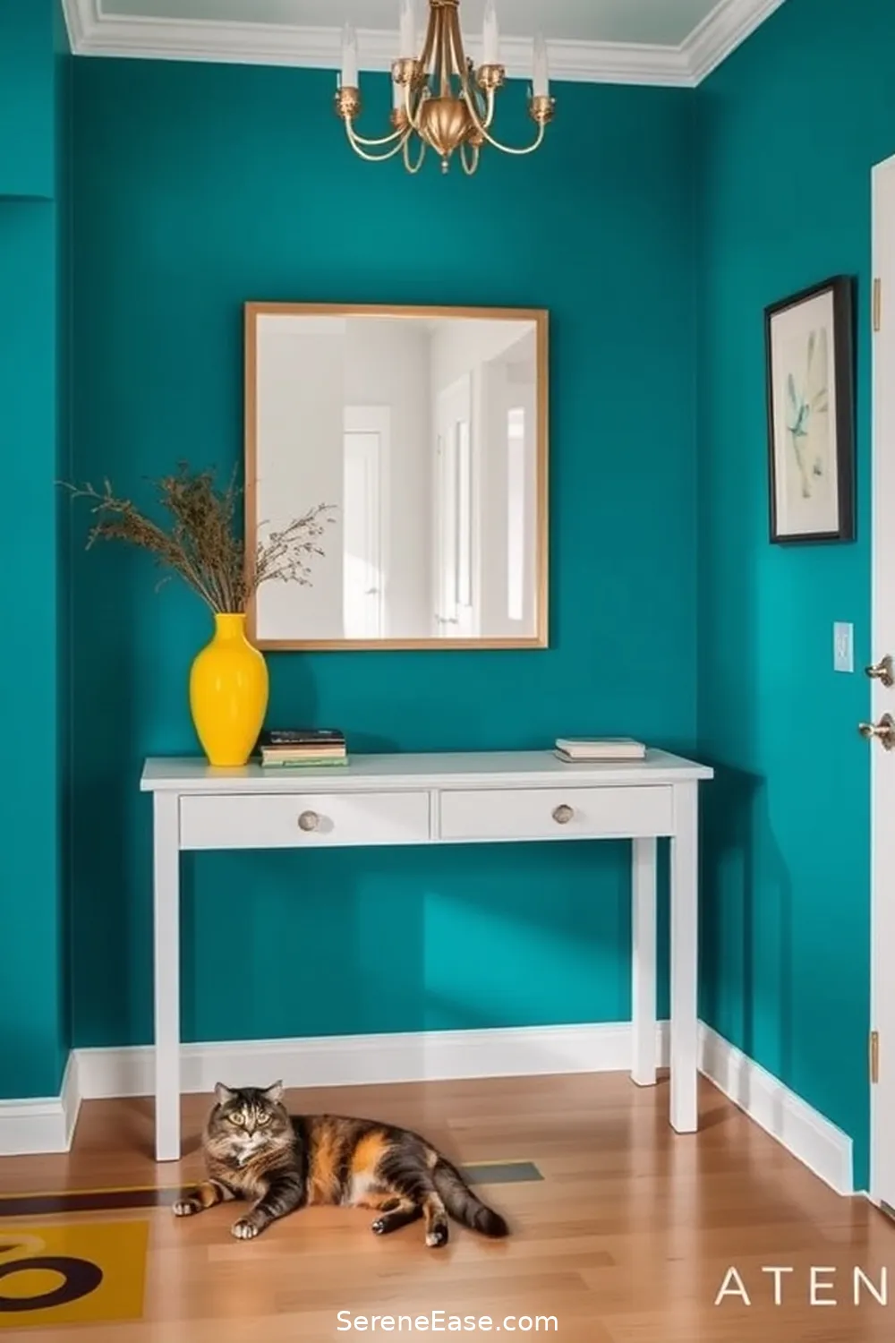 Achieve a Bold Bright Minimalist Entryway Style 3 Choosing the Right Color Palette for Achieve a Bold Bright Minimalist Entryway Style