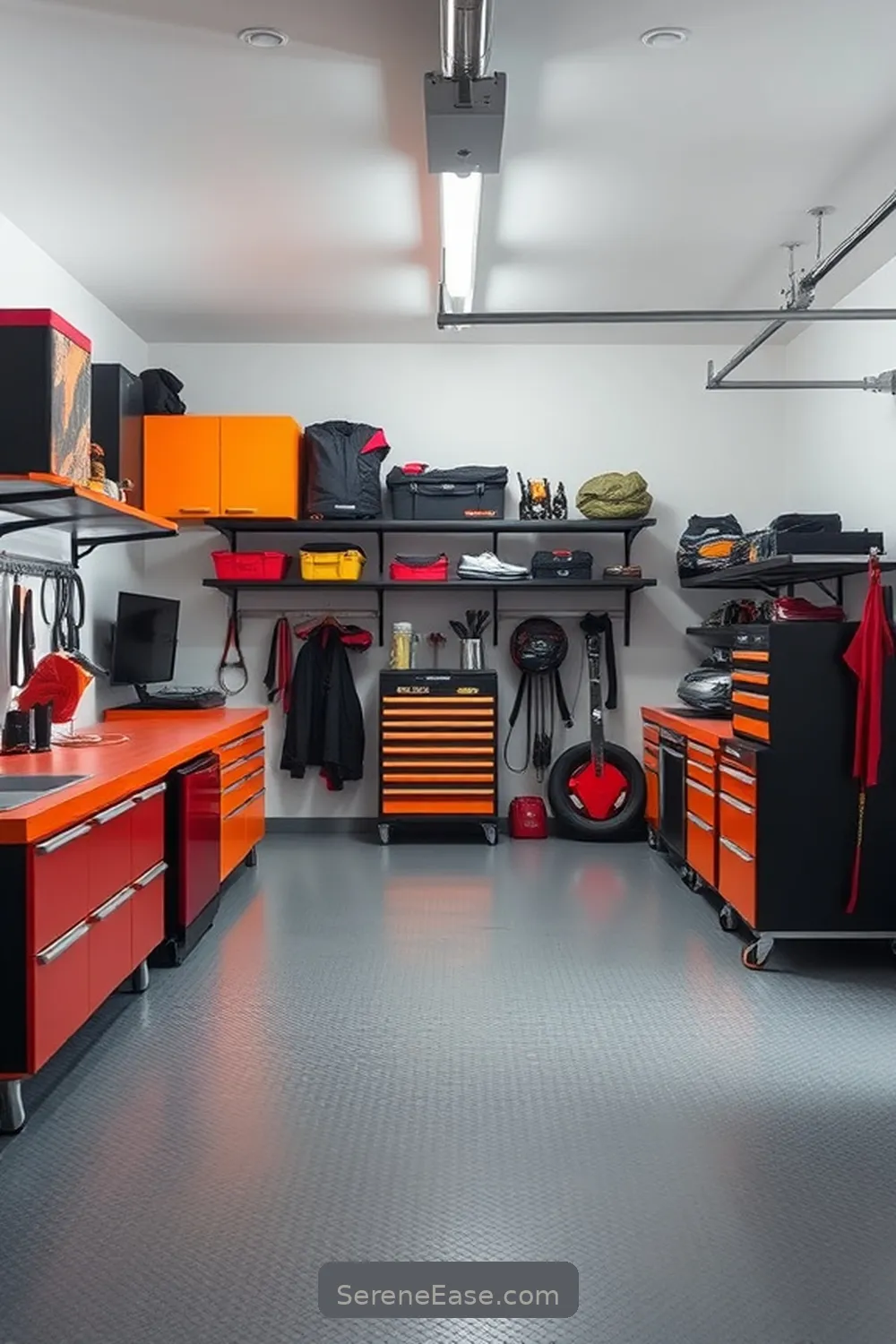 Achieve a Bold and Bright Garage With Minimalist Style 16 Inspiring Garage Makeover Examples for Achieve a Bold and Bright Garage With Minimalist Style
