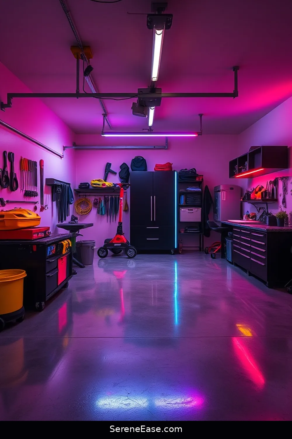 Achieve a Bold and Bright Garage With Minimalist Style 10 Installing Smart Lighting Solutions for Achieve a Bold and Bright Garage With Minimalist Style