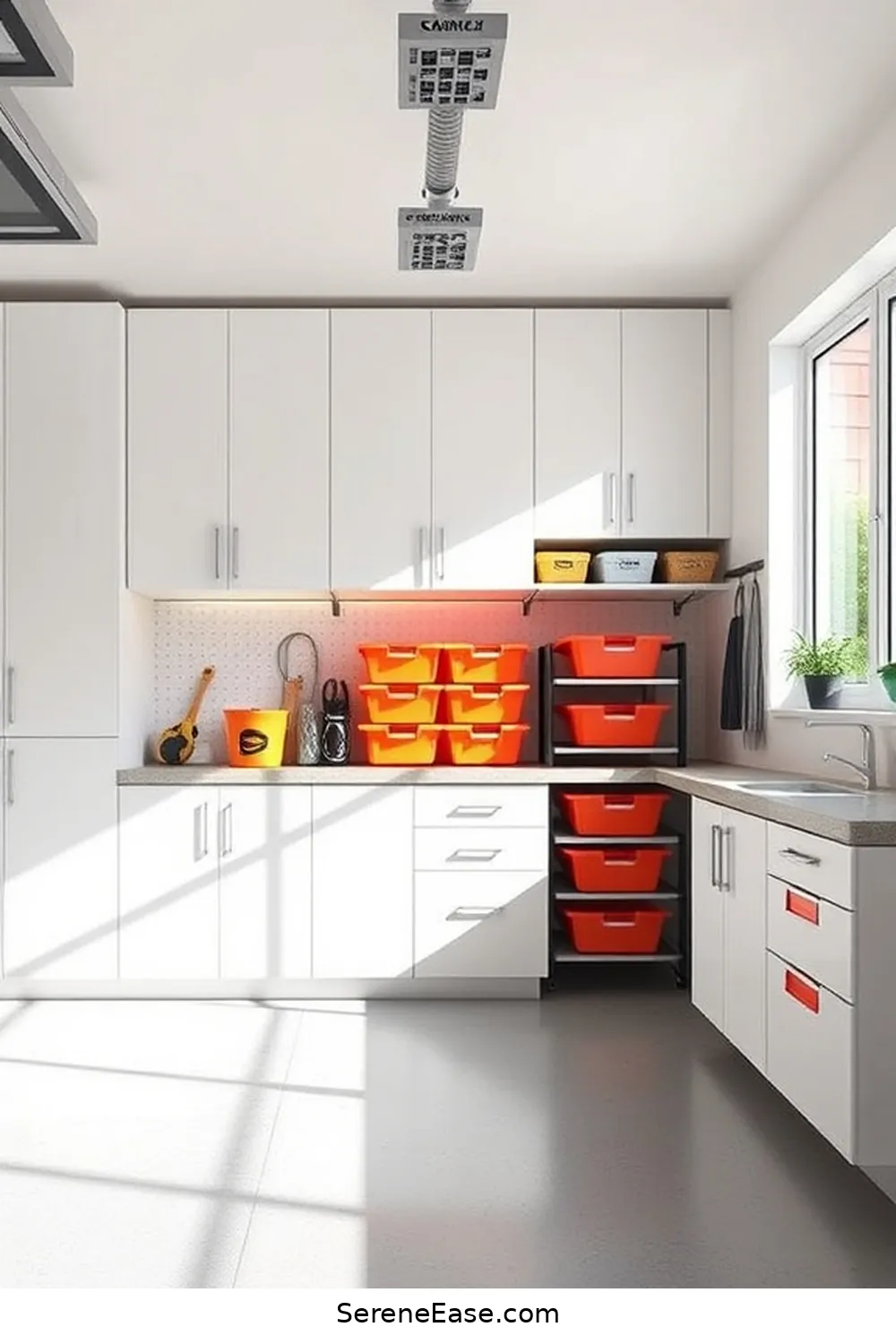 Achieve a Bold and Bright Garage With Minimalist Style 6 Selecting Functional Storage Solutions for Achieve a Bold and Bright Garage With Minimalist Style