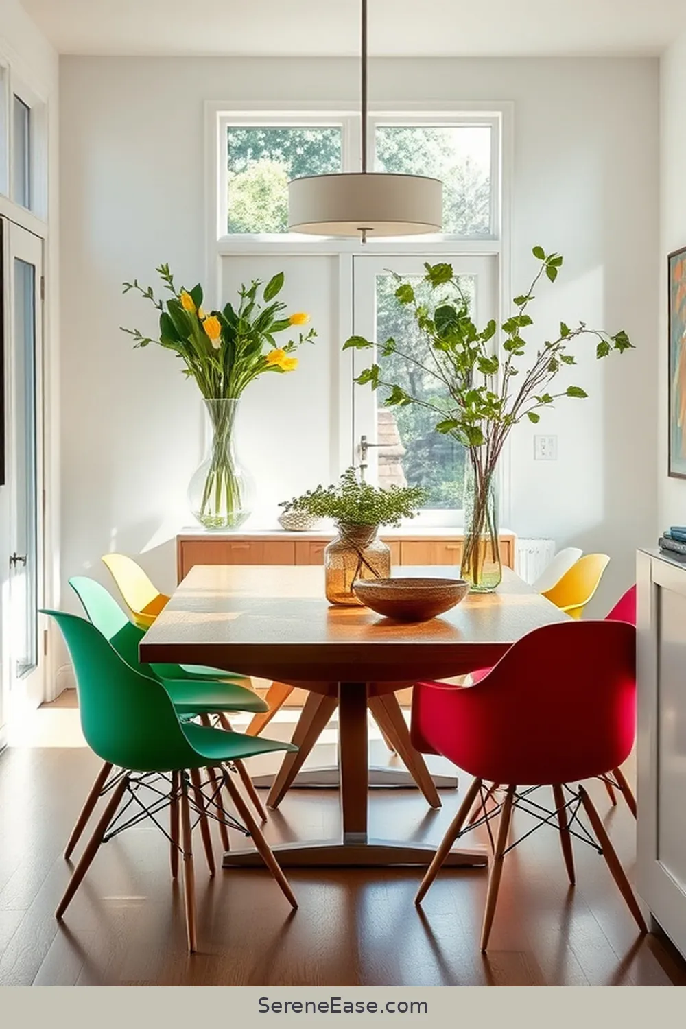 Achieve a Bold and Bright Mid-Century Modern Dining Room 15 Maintaining a Timeless Aesthetic for Achieve a Bold and Bright Mid-Century Modern Dining Room