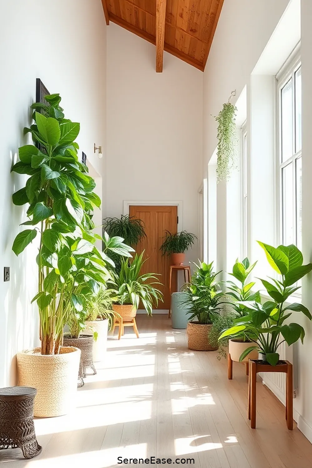 Achieve a Bold and Bright Scandinavian Hallway Style 12 Bringing in Natural Elements for Achieve a Bold and Bright Scandinavian Hallway Style