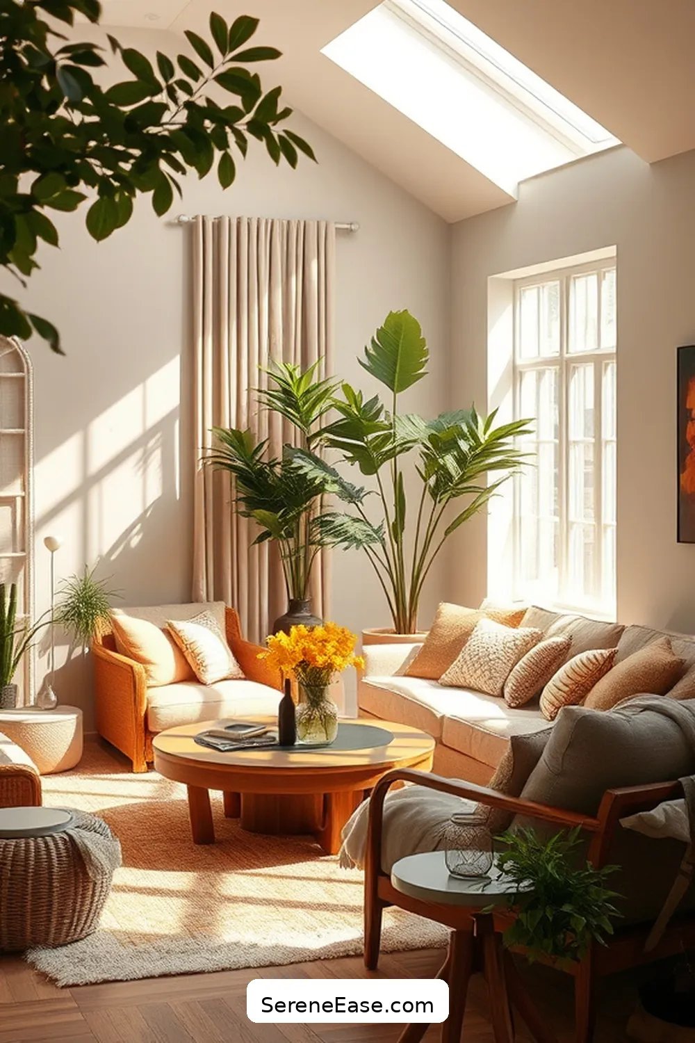 Achieve a Monochromatic Bohemian Style in Your Living Room 7 Utilizing Lighting to Enhance the Mood for Achieve a Monochromatic Bohemian Style in Your Living Room