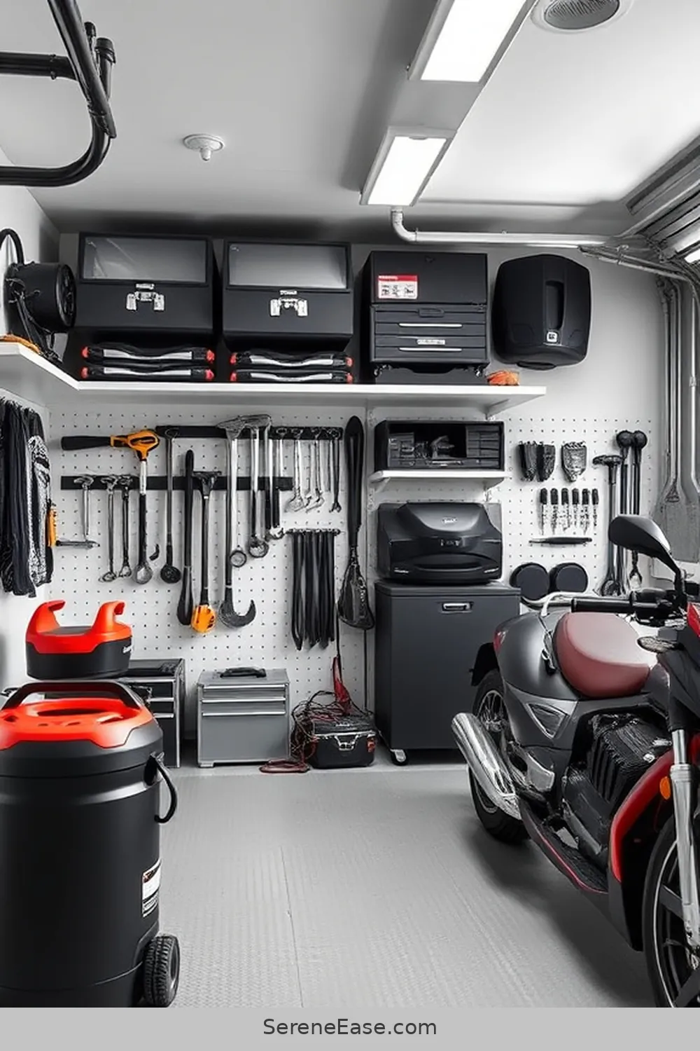 Achieve a Monochromatic Minimalist Style in Your Garage: A Step-by-Step Guide 8 Organizing Tools and Equipment for Achieve a Monochromatic Minimalist Style in Your Garage: A Step-by-Step Guide
