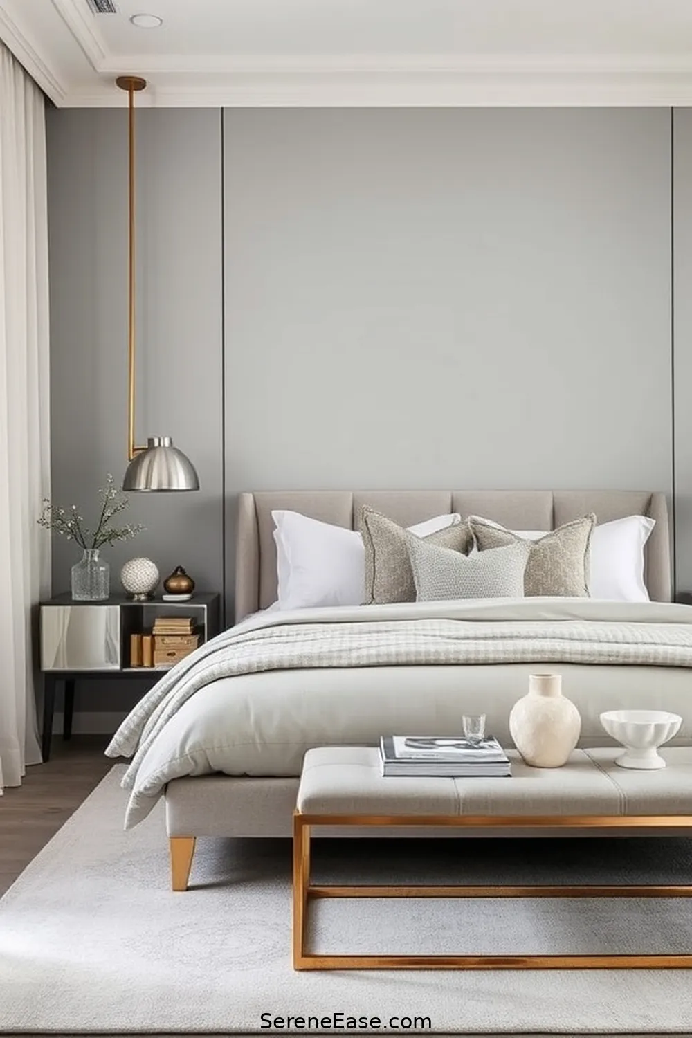 Achieving Minimalist Style With Metallic Accents in Your Bedroom 4 Choosing the Right Metallic Finishes for Achieving Minimalist Style With Metallic Accents in Your Bedroom