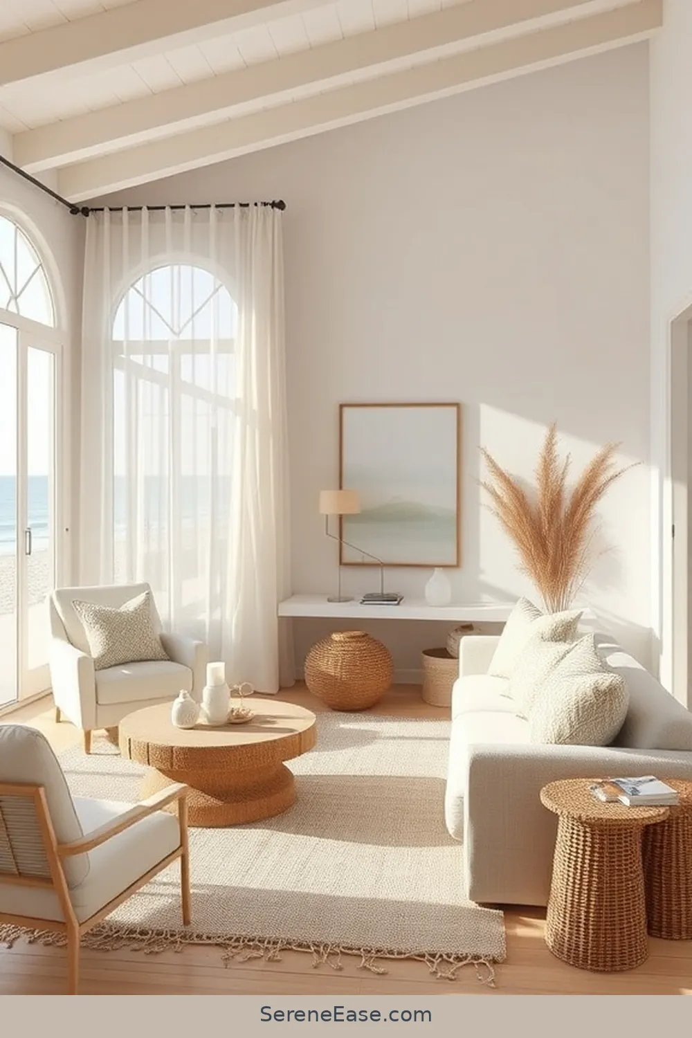 Achieving Neutral Tones in Your Coastal Living Room Style 3 Choosing the Right Color Palette for Achieving Neutral Tones in Your Coastal Living Room Style