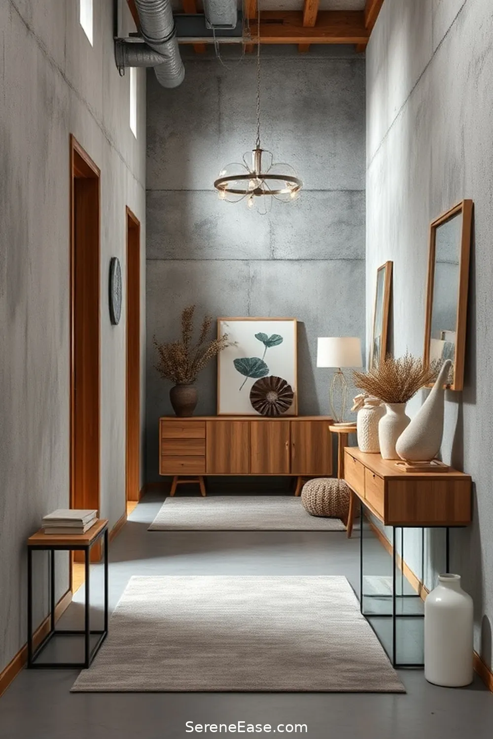 Achieving Neutral Tones in Your Industrial-Style Hallway 13 Accessories and Decor in Neutral Tones for Achieving Neutral Tones in Your Industrial-Style Hallway