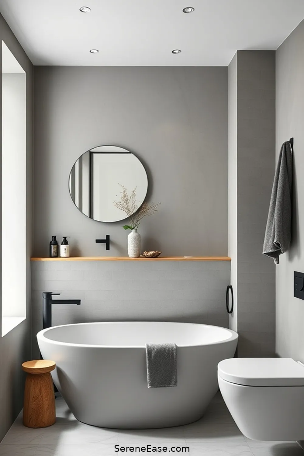 Achieving a Monochromatic Scandinavian Style Bathroom 4 Selecting Minimalist Fixtures and Fittings for Achieving a Monochromatic Scandinavian Style Bathroom