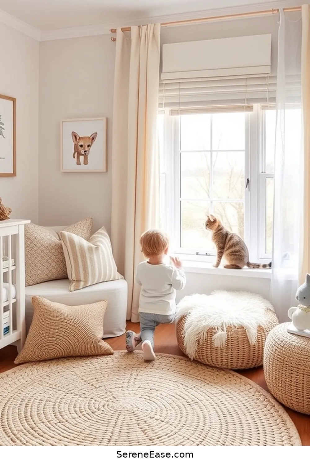 Blend Neutral Tones and Coastal Style in Your Nursery 13 Creating a Cozy Reading Nook for Blend Neutral Tones and Coastal Style in Your Nursery