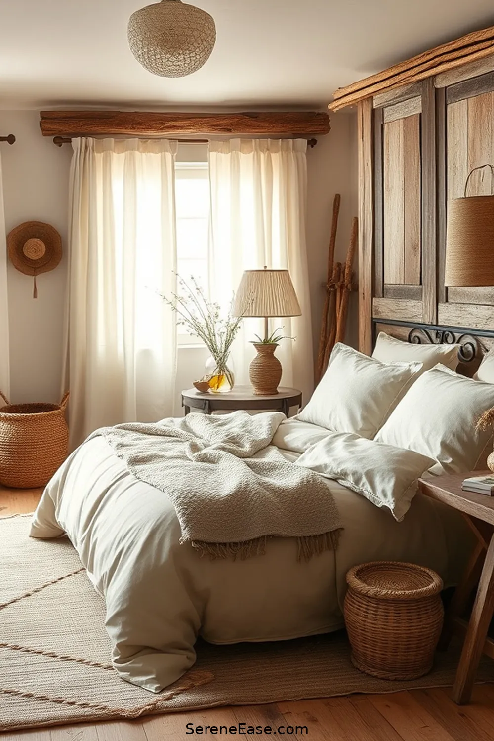 Blending Neutral Tones in a Rustic Bedroom Style 3 Incorporating Rustic Textures for Blending Neutral Tones in a Rustic Bedroom Style