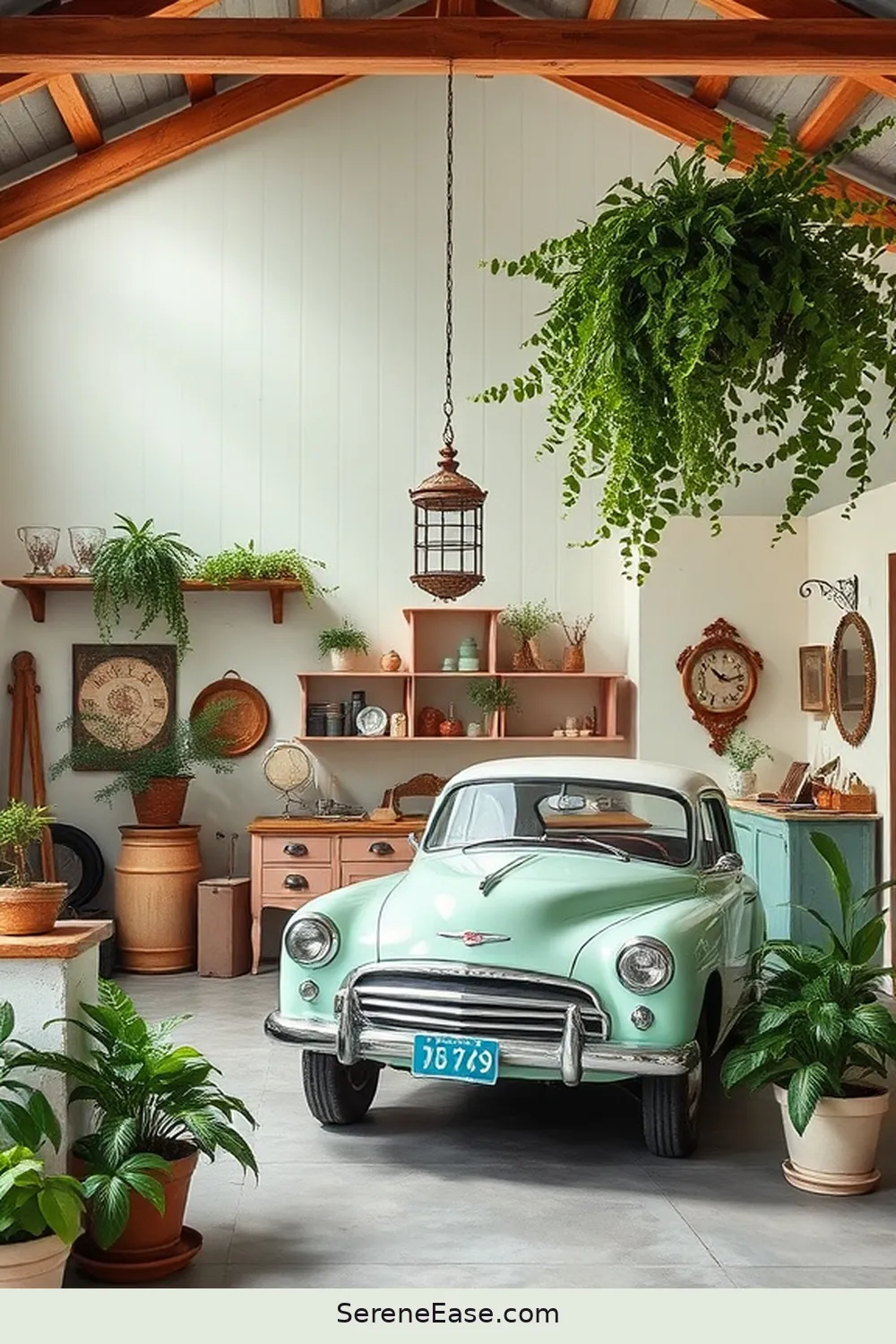 Blending Pastels With Rustic Style in Your Garage 11 Inspiring Examples of Pastel Rustic Garages for Blending Pastels With Rustic Style in Your Garage