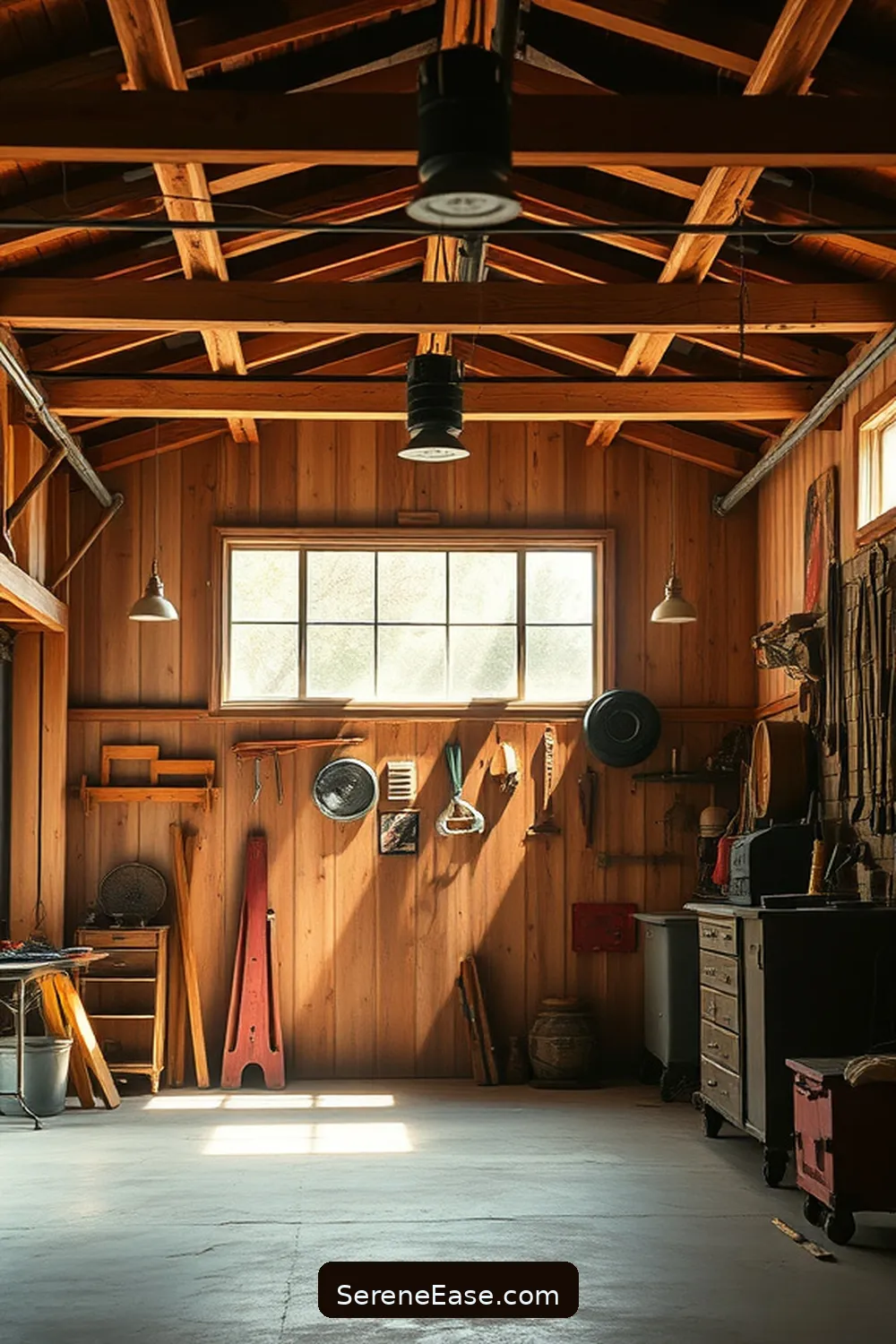 Blending Pastels With Rustic Style in Your Garage 8 Lighting Choices to Enhance Aesthetics for Blending Pastels With Rustic Style in Your Garage