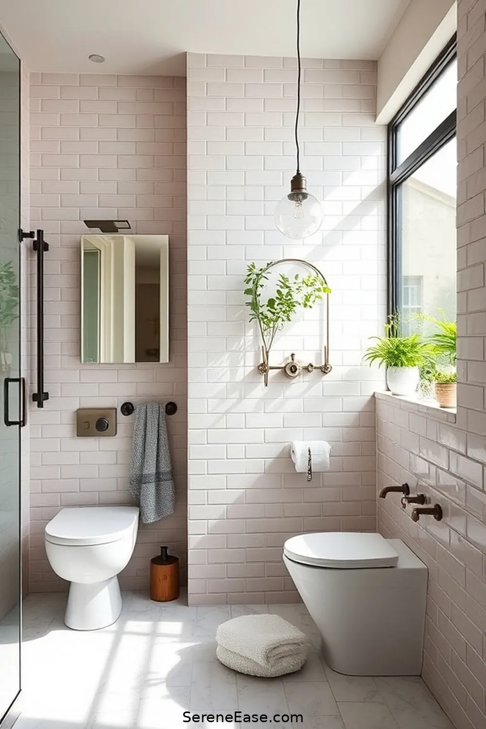 Blending Pastels and Industrial Style in Your Bathroom 4 Choosing the Right Color Palette for Blending Pastels and Industrial Style in Your Bathroom