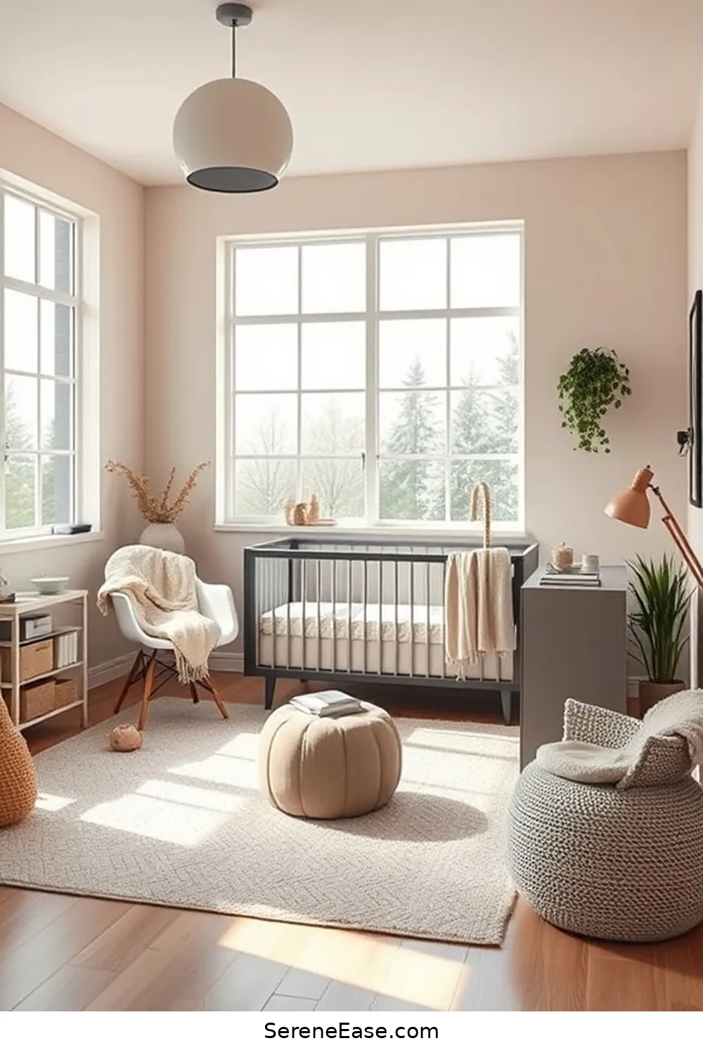 Choosing a Soft Pastel Color Palette for Blending Pastels and Industrial Style in Your Nursery