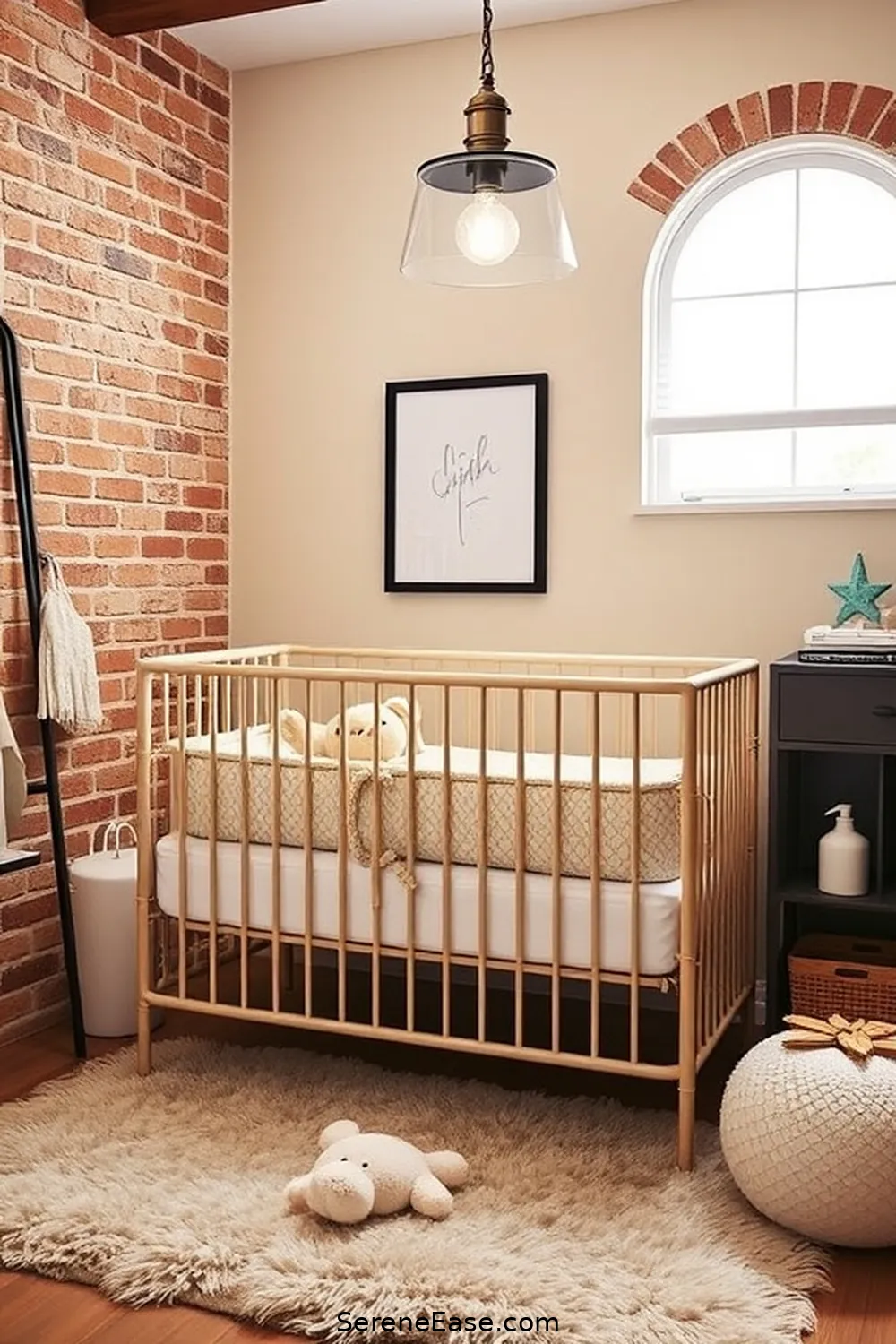 Incorporating Industrial Elements for Blending Pastels and Industrial Style in Your Nursery