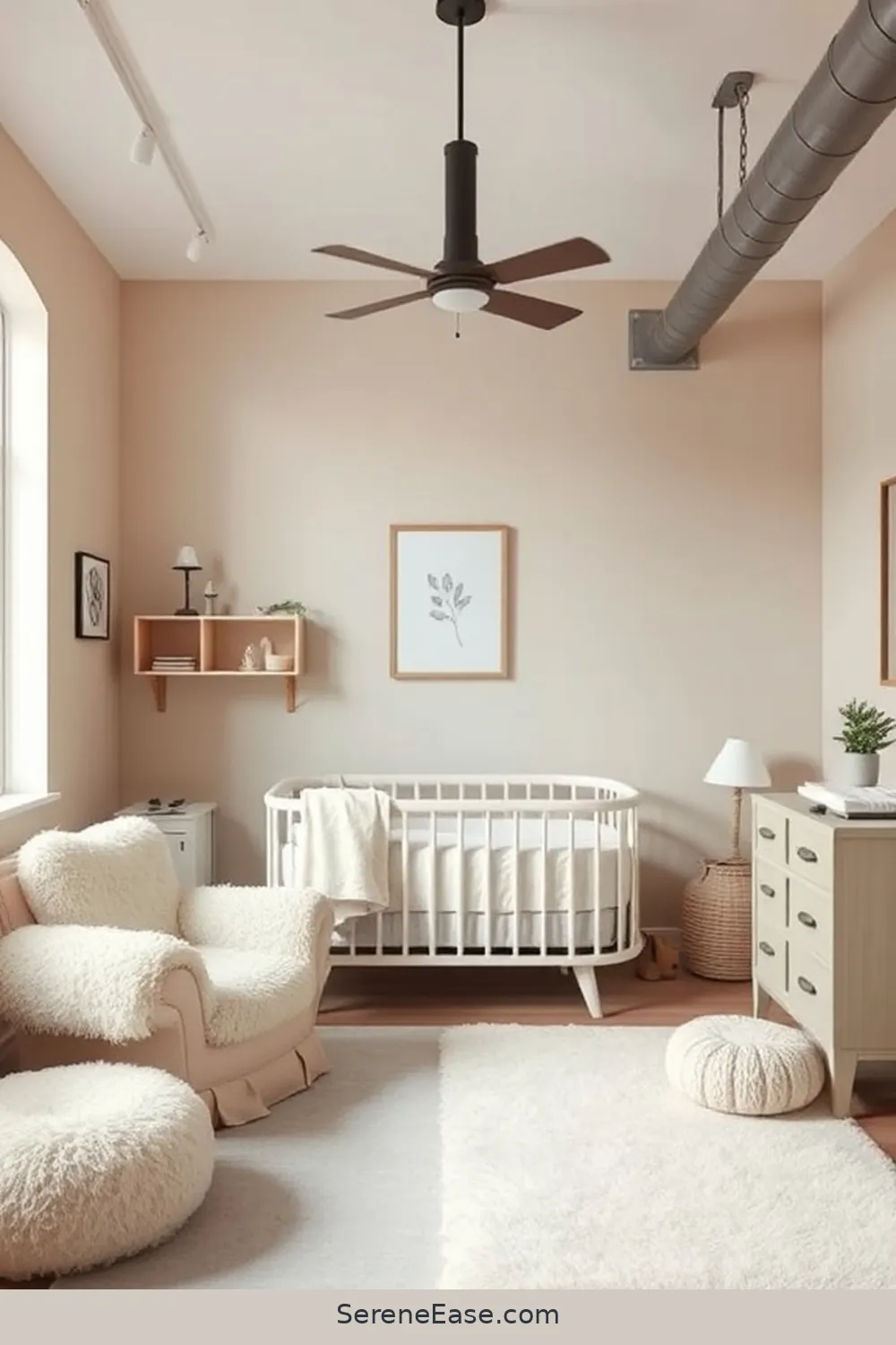 Tips for Maintaining a Harmonious Look for Blending Pastels and Industrial Style in Your Nursery