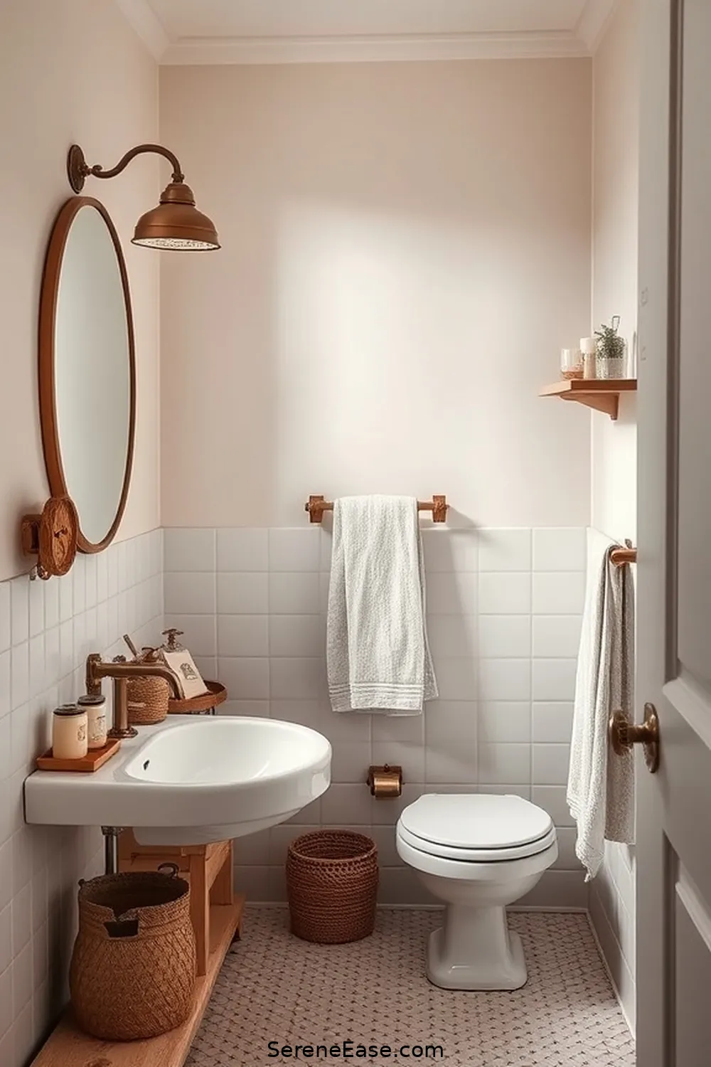 Blending Pastels and Rustic Style in Bathroom Design 8 Rustic Fixtures and Accessories for Blending Pastels and Rustic Style in Bathroom Design