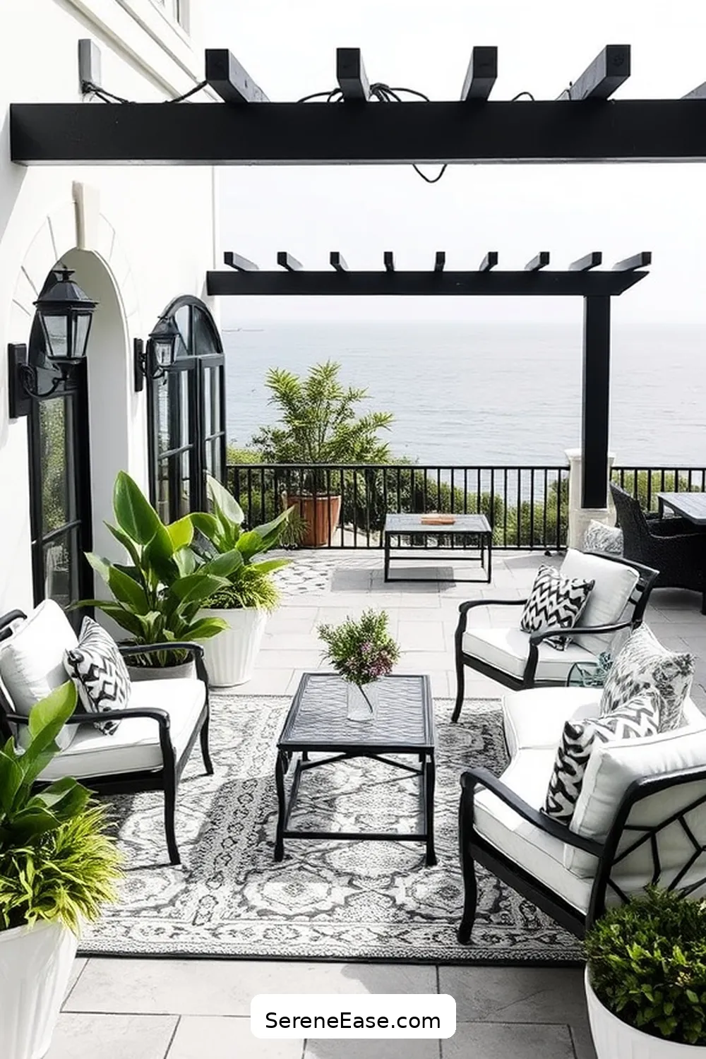 Create a Black and White Coastal Style Outdoor Patio Oasis 10 Maintenance Tips for Outdoor Spaces for Create a Black and White Coastal Style Outdoor Patio Oasis