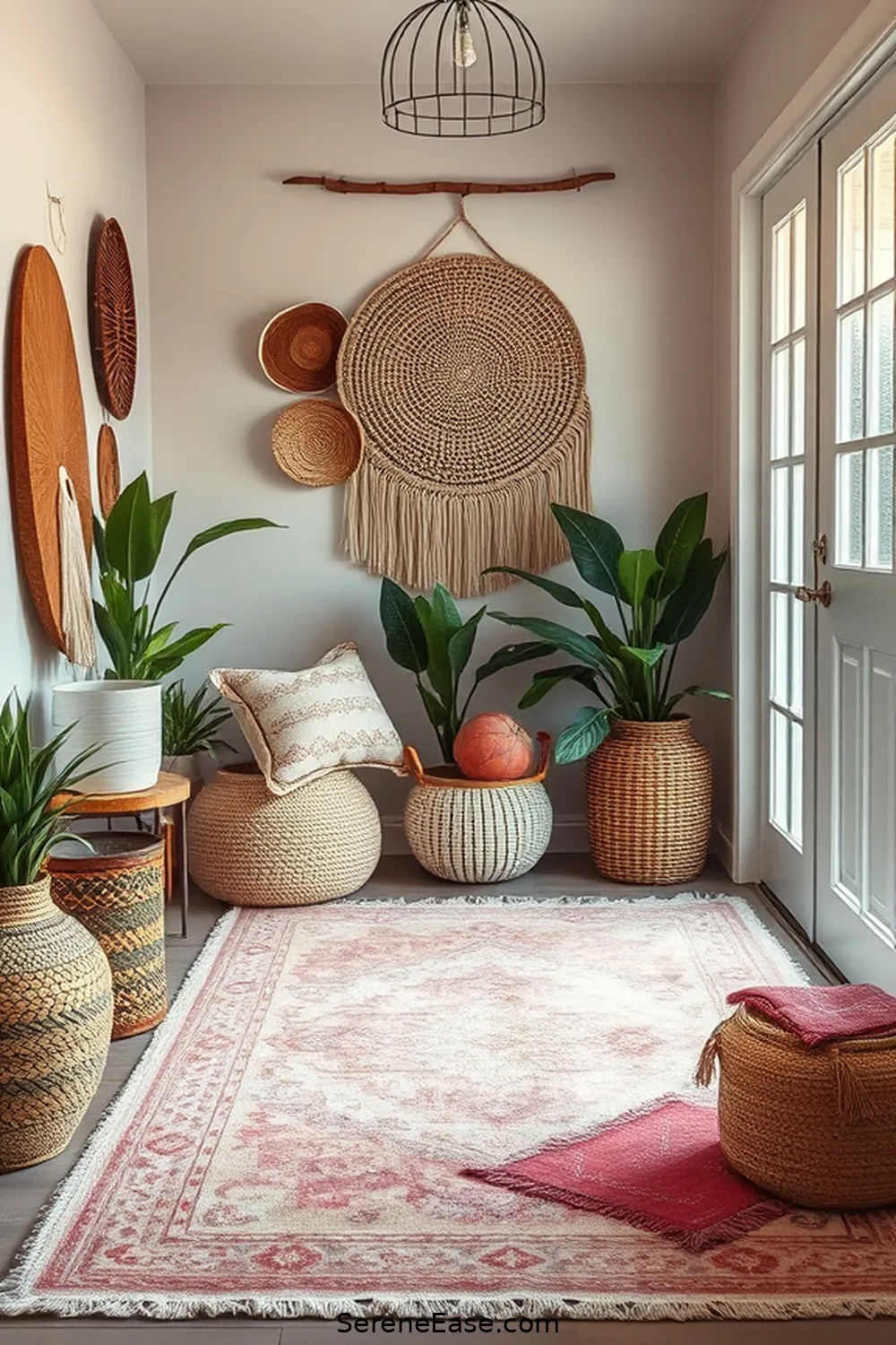 Create a Bohemian-Style Entryway With Pastels 4 Layer Textures for Depth for Create a Bohemian-Style Entryway With Pastels