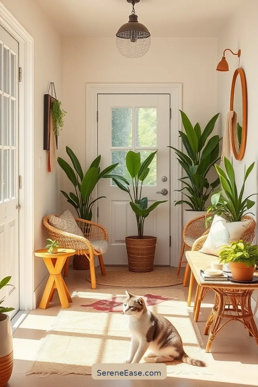 Create a Bohemian-Style Entryway With Pastels 5 Select Unique Decor Pieces for Create a Bohemian-Style Entryway With Pastels