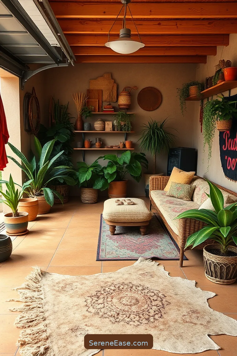 Create a Bohemian-Style Garage With Earth Tones 3 Select the Right Flooring for Create a Bohemian-Style Garage With Earth Tones