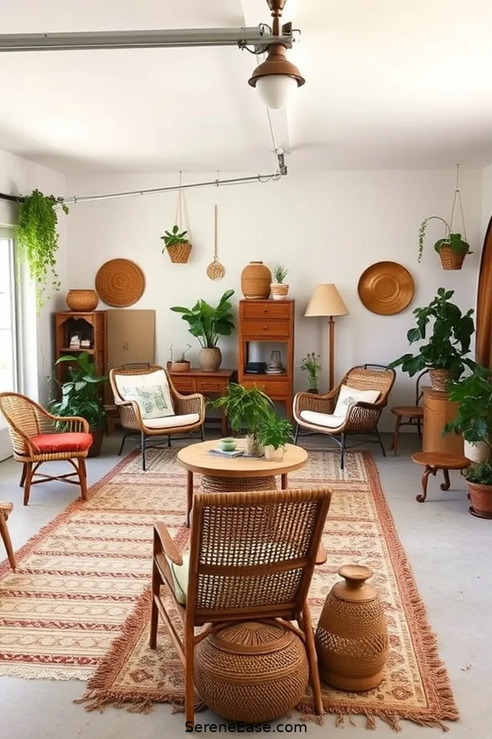 Create a Bohemian Style Garage With Neutral Tones 4 Choosing Eclectic Furniture for Create a Bohemian Style Garage With Neutral Tones