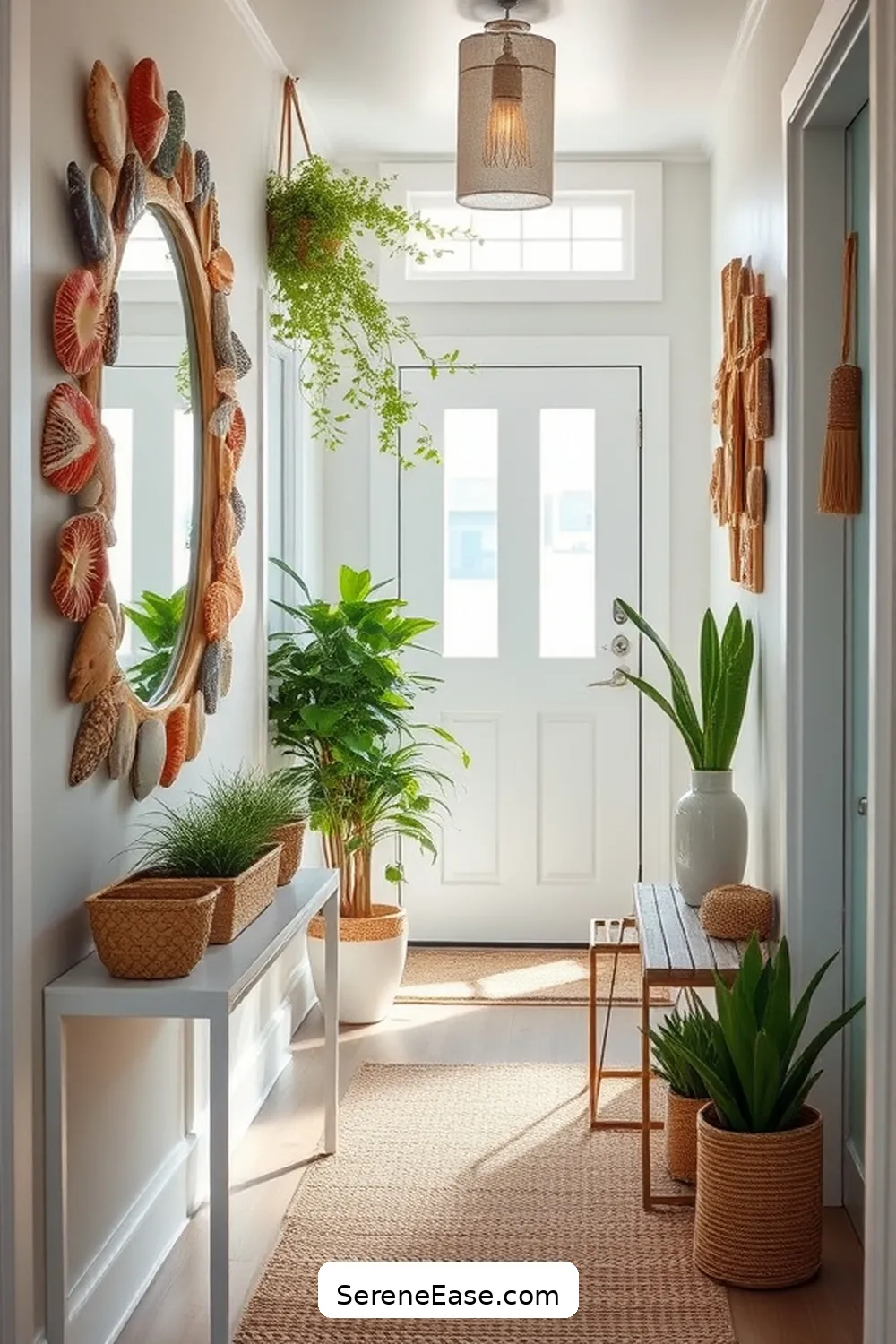 Create a Bold and Bright Coastal Hallway Style 10 Create a Welcoming Entryway With Accessories for Create a Bold and Bright Coastal Hallway Style