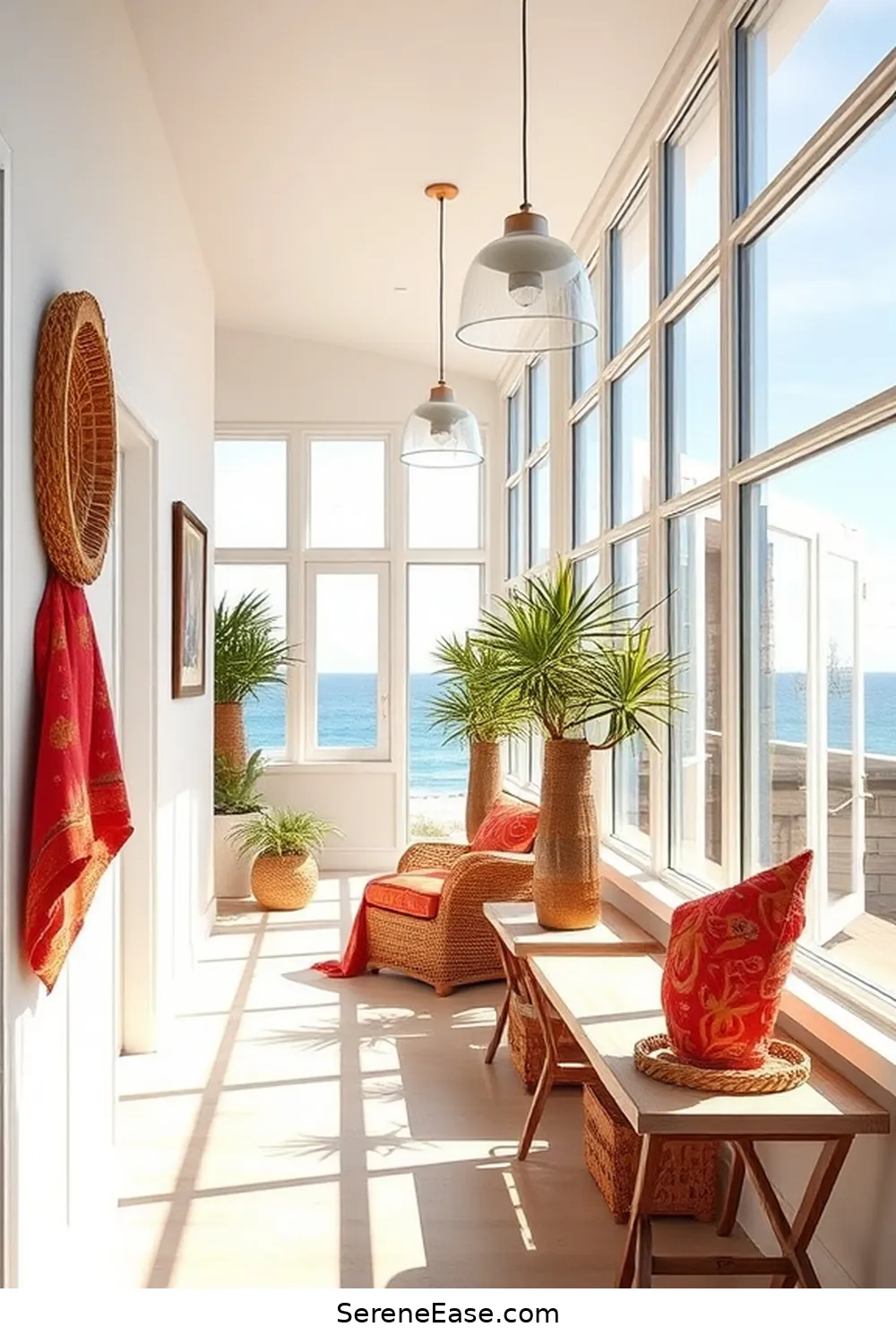 Create a Bold and Bright Coastal Hallway Style 5 Embrace Natural Light With Strategic Lighting for Create a Bold and Bright Coastal Hallway Style