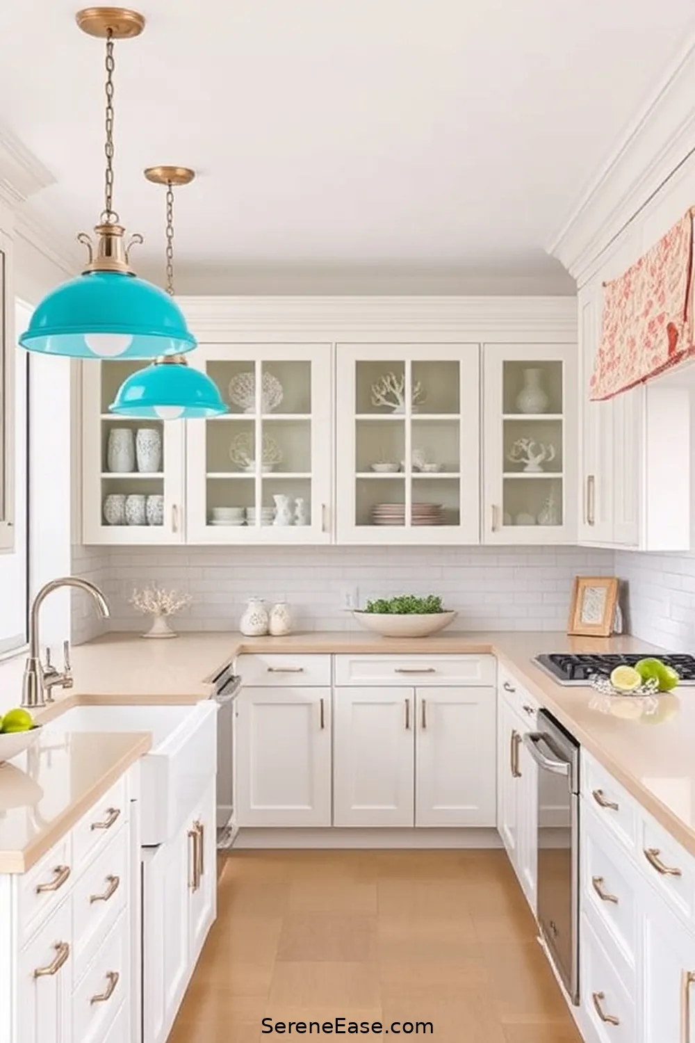 Create a Bold and Bright Coastal Kitchen Style 4 Choose Coastal-Inspired Fixtures for Create a Bold and Bright Coastal Kitchen Style