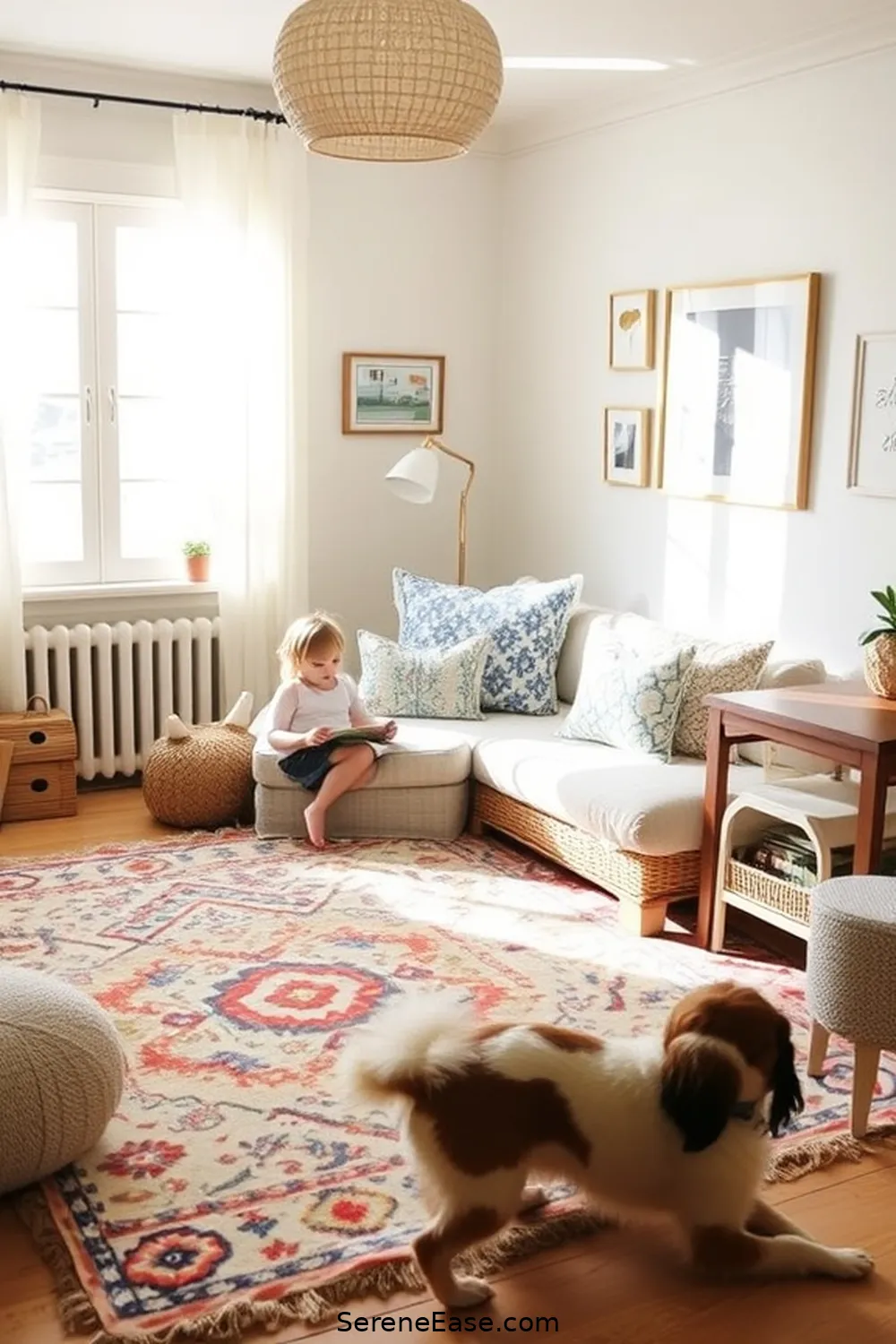 Create a Bold and Bright Coastal Nursery With This Step-By-Step Guide 6 Create a Cozy Reading Nook for Create a Bold and Bright Coastal Nursery With This Step-By-Step Guide