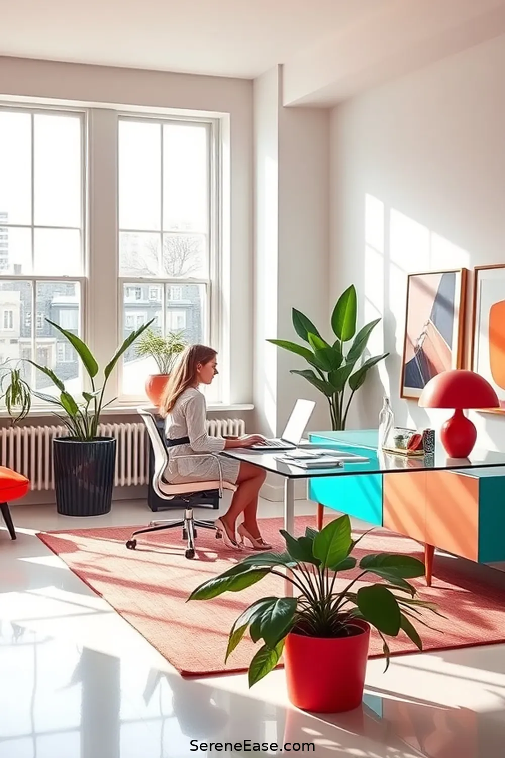 Create a Bold and Bright Minimalist Home Office Style 3 Choosing a Color Palette for Create a Bold and Bright Minimalist Home Office Style