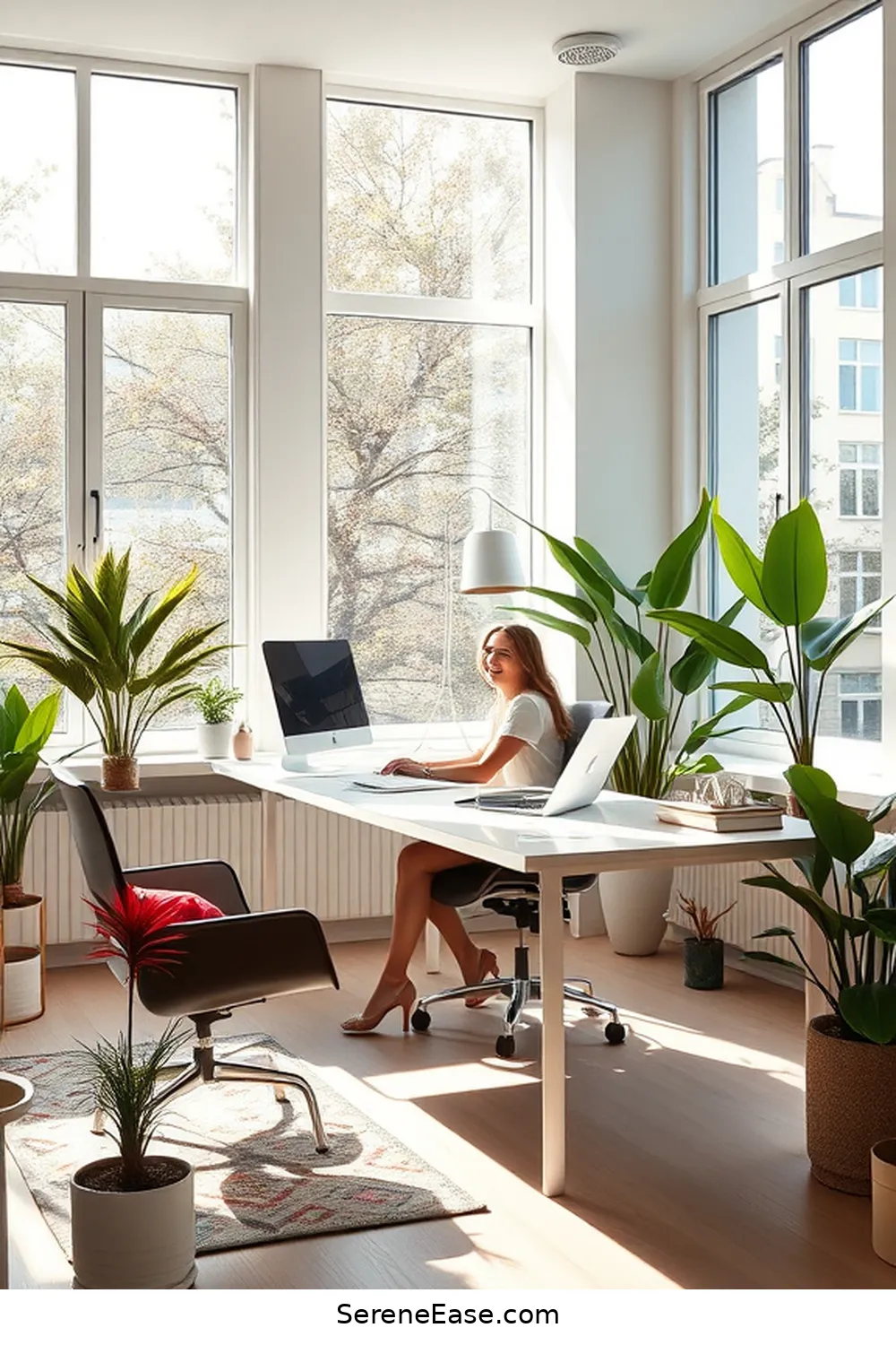 Create a Bold and Bright Minimalist Home Office Style 5 Maximizing Natural Light for Create a Bold and Bright Minimalist Home Office Style