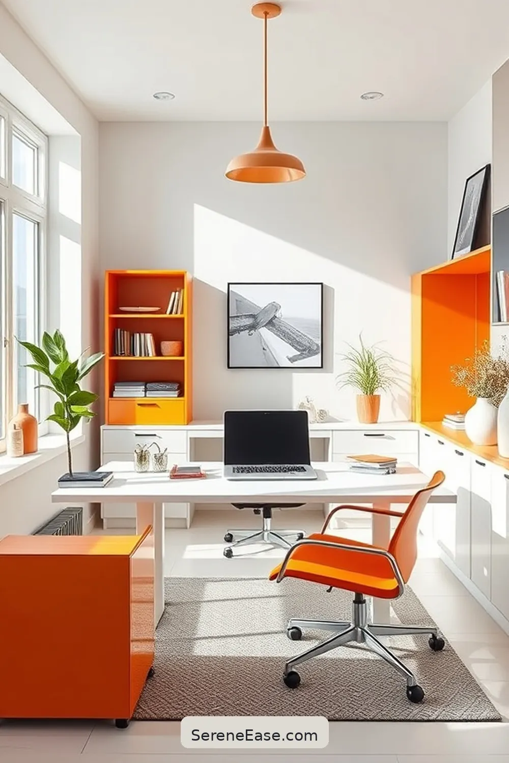 Create a Bold and Bright Minimalist Home Office Style 4 Selecting the Right Furniture for Create a Bold and Bright Minimalist Home Office Style
