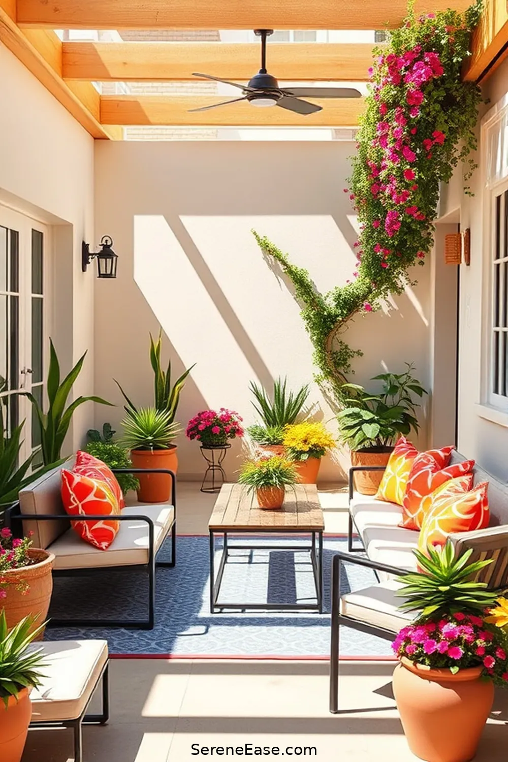 Create a Bold and Bright Minimalist Outdoor Patio Style 4 Incorporating Vibrant Colors for Create a Bold and Bright Minimalist Outdoor Patio Style