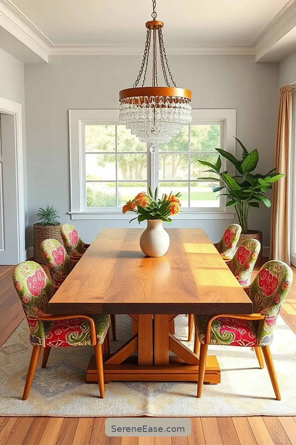 Create a Bold and Bright Modern Farmhouse Dining Room Style 4 Choose Statement Furniture for Create a Bold and Bright Modern Farmhouse Dining Room Style