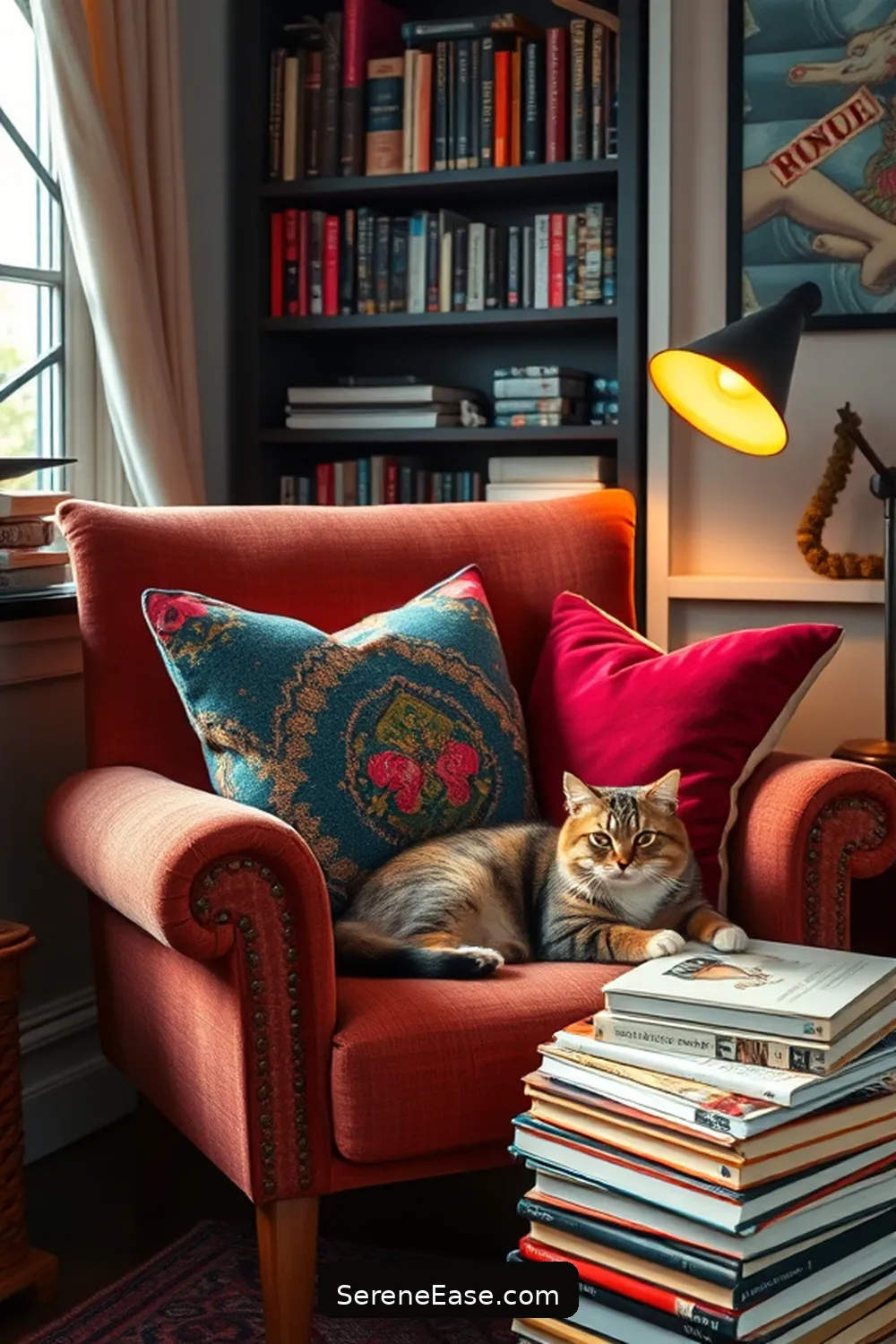 Create a Bold and Bright Modern Farmhouse Home Office Style 14 Create a Cozy Reading Nook for Breaks for Create a Bold and Bright Modern Farmhouse Home Office Style