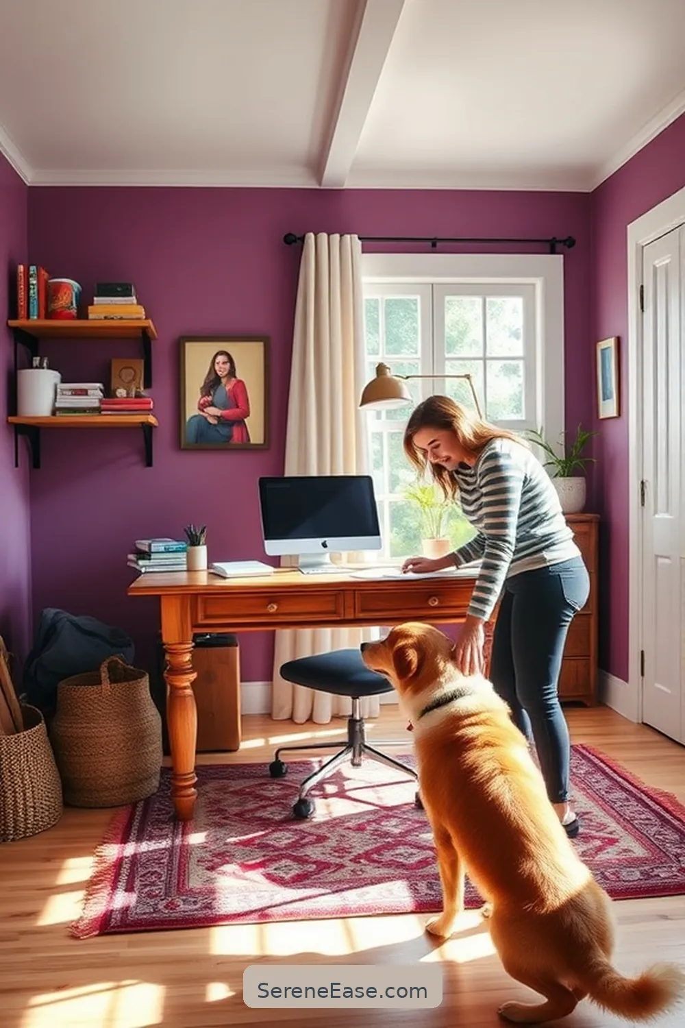 Create a Bold and Bright Modern Farmhouse Home Office Style 7 Create a Functional Layout for Productivity for Create a Bold and Bright Modern Farmhouse Home Office Style