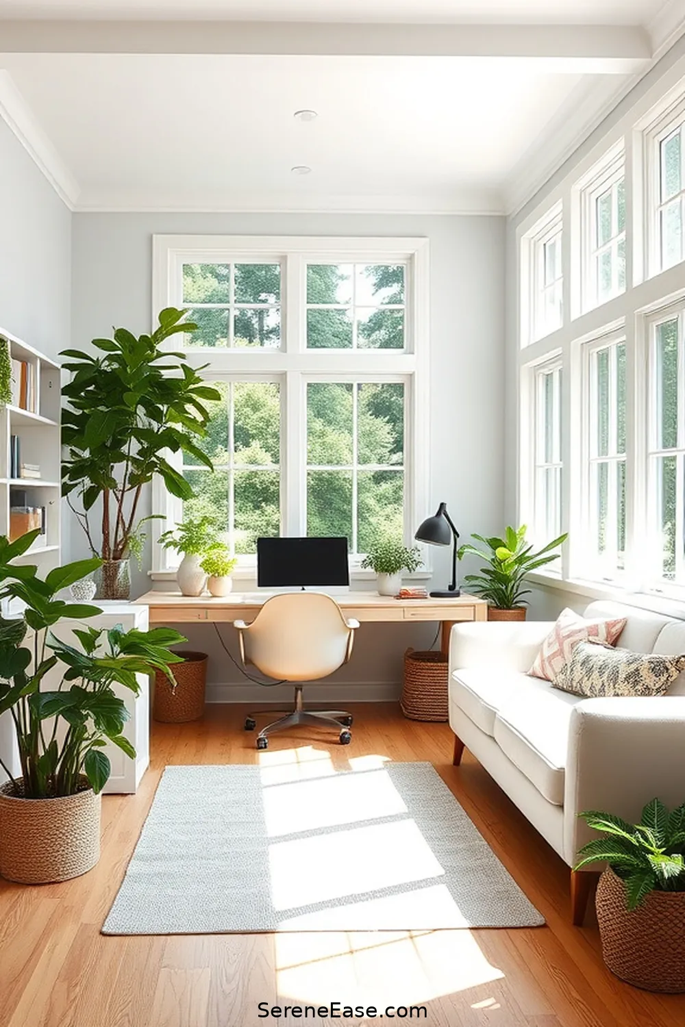Create a Bold and Bright Modern Farmhouse Home Office Style 3 Incorporate Natural Light for a Bright Atmosphere for Create a Bold and Bright Modern Farmhouse Home Office Style