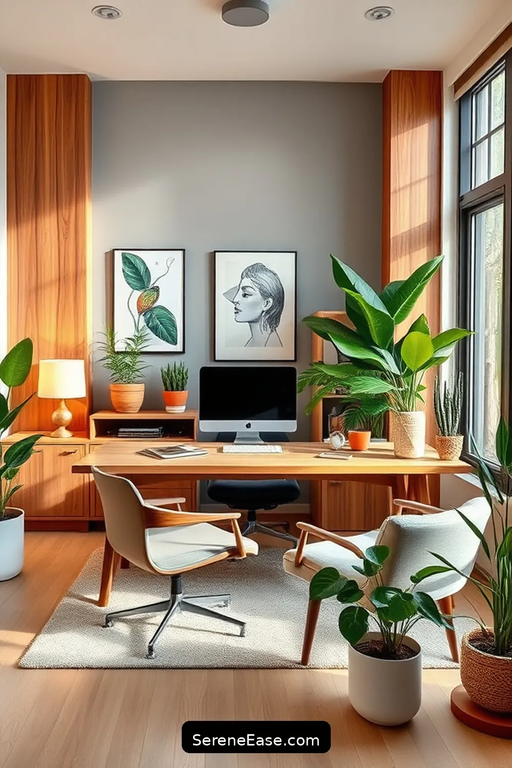 Create a Bold and Bright Modern Farmhouse Home Office Style 4 Select Modern Furniture With Farmhouse Flair for Create a Bold and Bright Modern Farmhouse Home Office Style