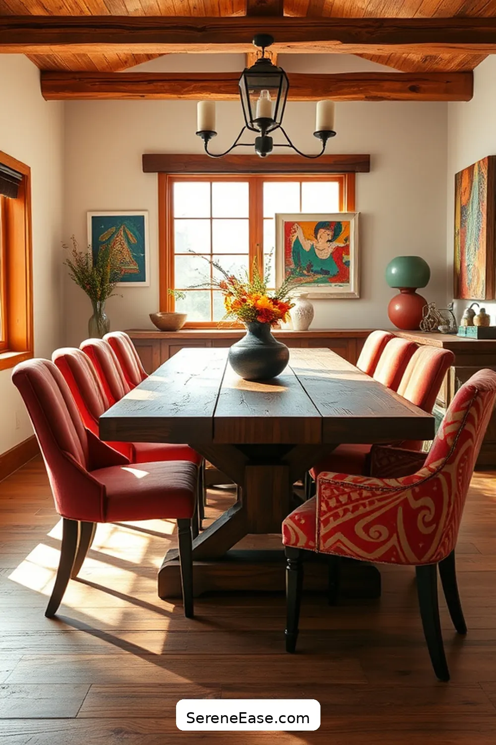Create a Bold and Bright Rustic Dining Room Style 5 Select Statement Furniture for Create a Bold and Bright Rustic Dining Room Style