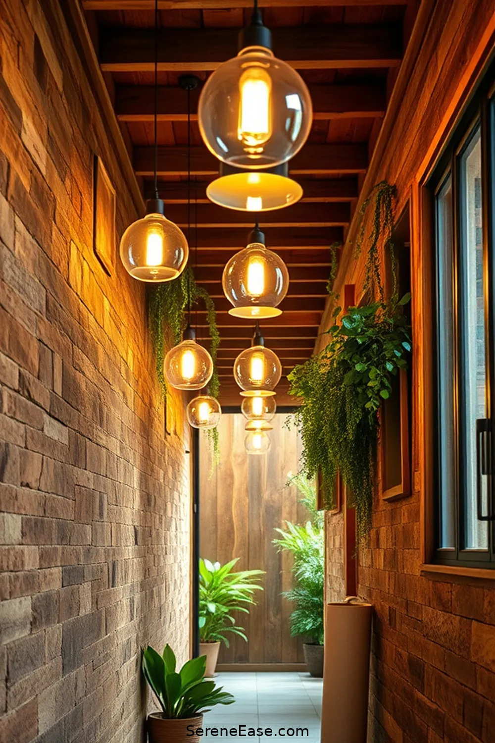Create a Bold and Bright Rustic Hallway Style 6 Select Statement Lighting Fixtures for Create a Bold and Bright Rustic Hallway Style