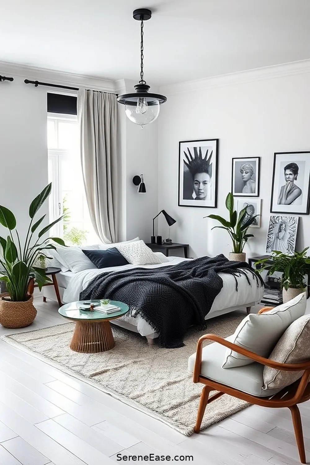 Create a Chic Black and White Bedroom in Scandinavian Style 15 Personalizing Your Space for Create a Chic Black and White Bedroom in Scandinavian Style