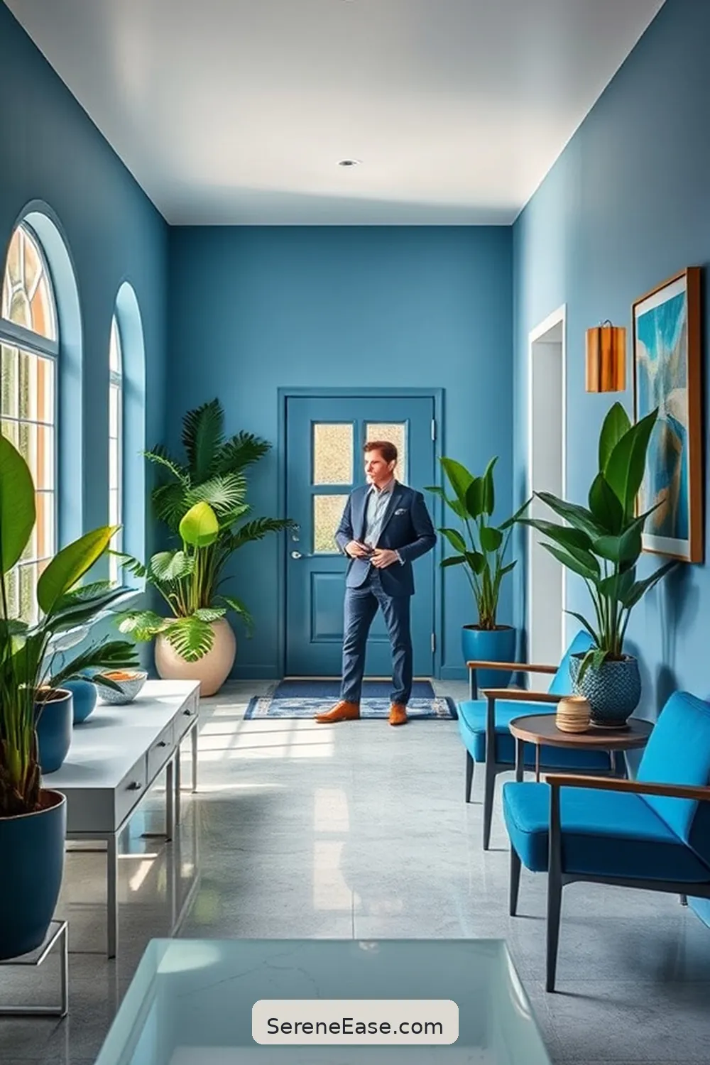 Create a Monochromatic Entryway in Mid-Century Modern Style 2 Understanding Monochromatic Color Schemes for Create a Monochromatic Entryway in Mid-Century Modern Style