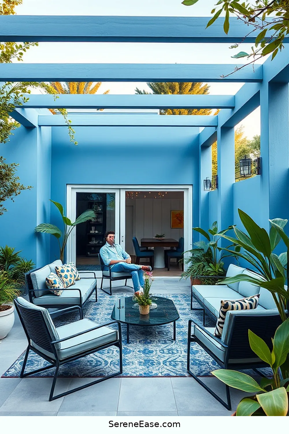 Create a Monochromatic Outdoor Patio in Mid-Century Modern Style 3 Choosing the Right Color Palette for Create a Monochromatic Outdoor Patio in Mid-Century Modern Style